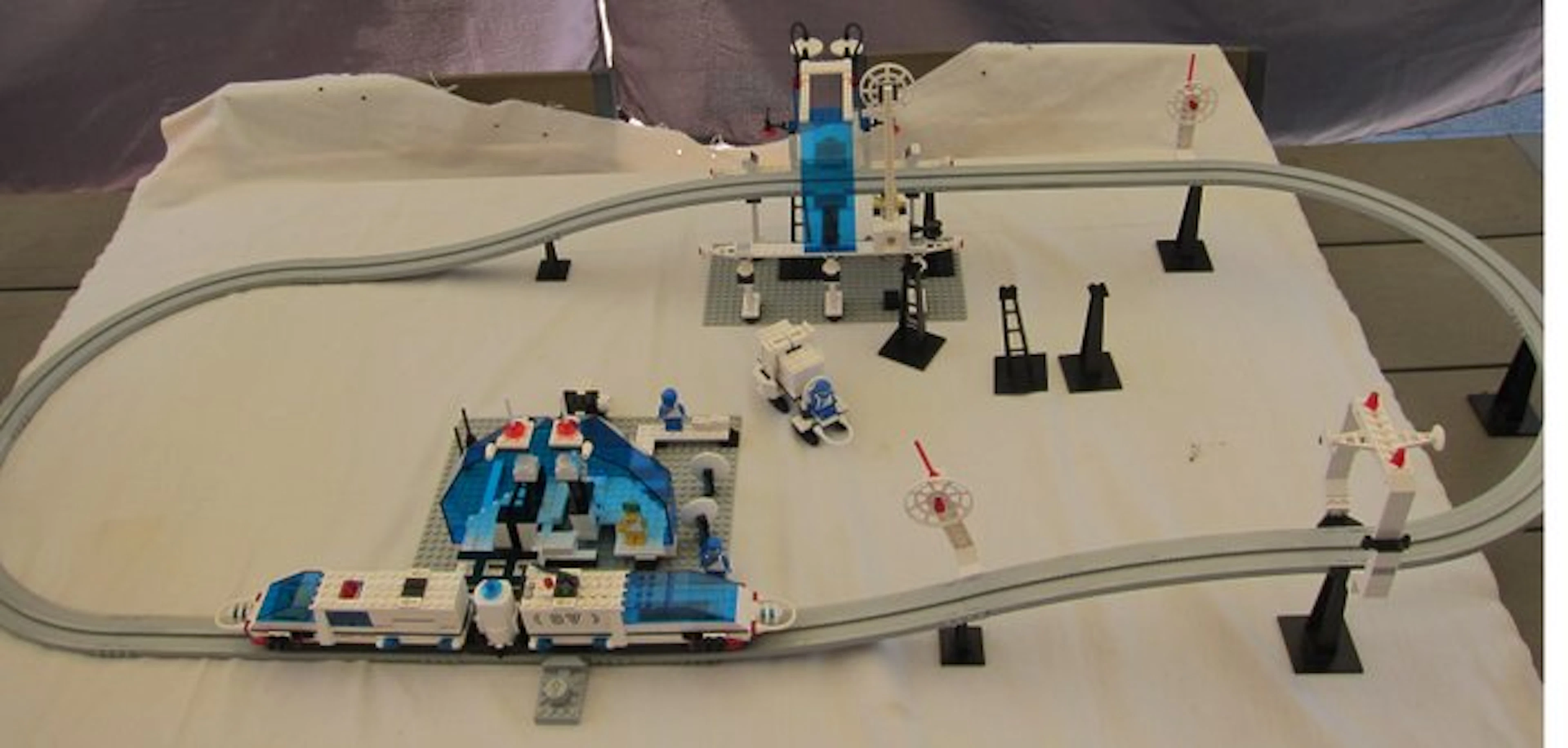 LEGO Set - Space - Lego 6990 Monorail Transport System - Futuron Space