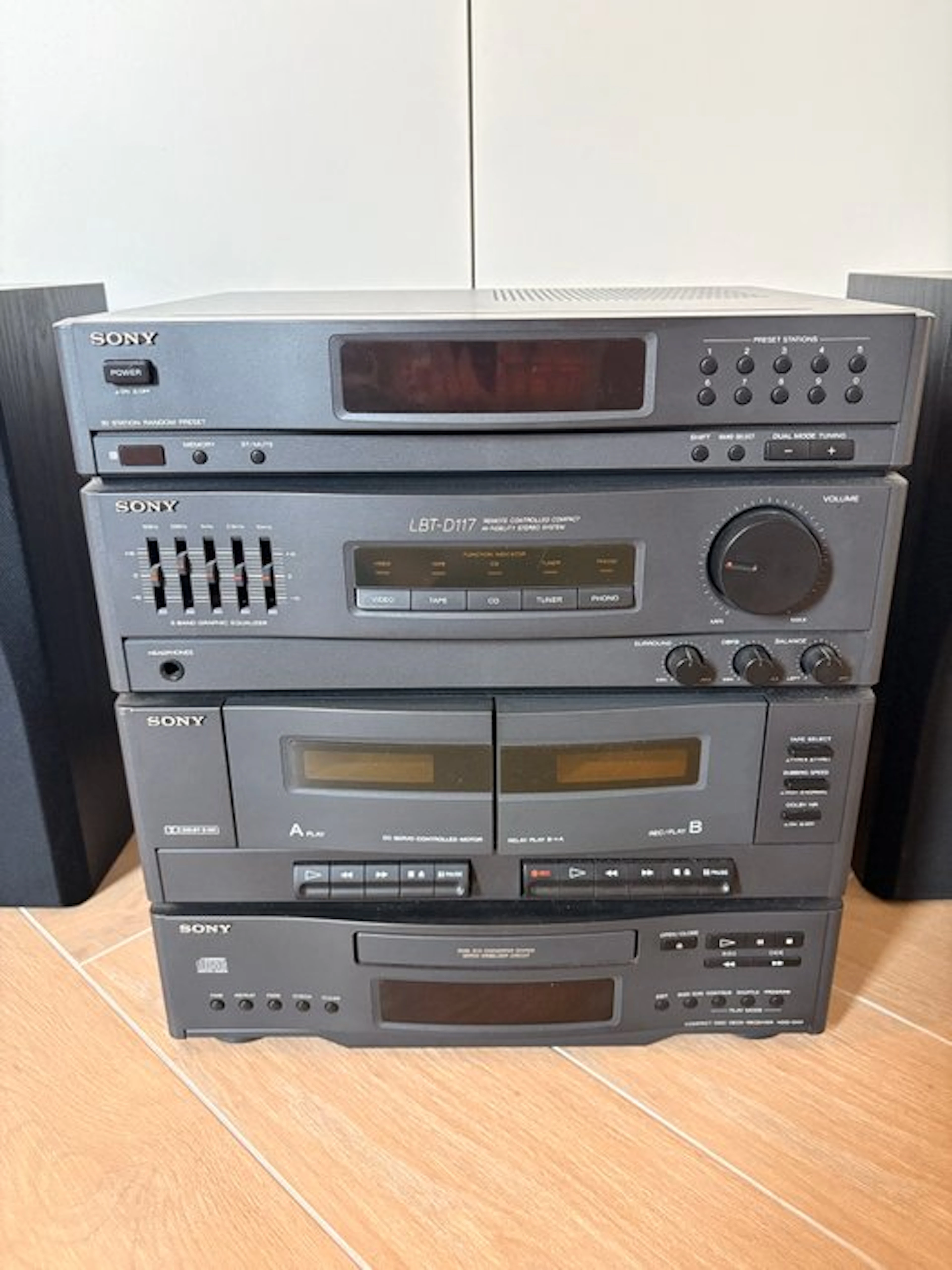 Sony - HCD-D117 All-in-One Midi Stereo System Stereo set
