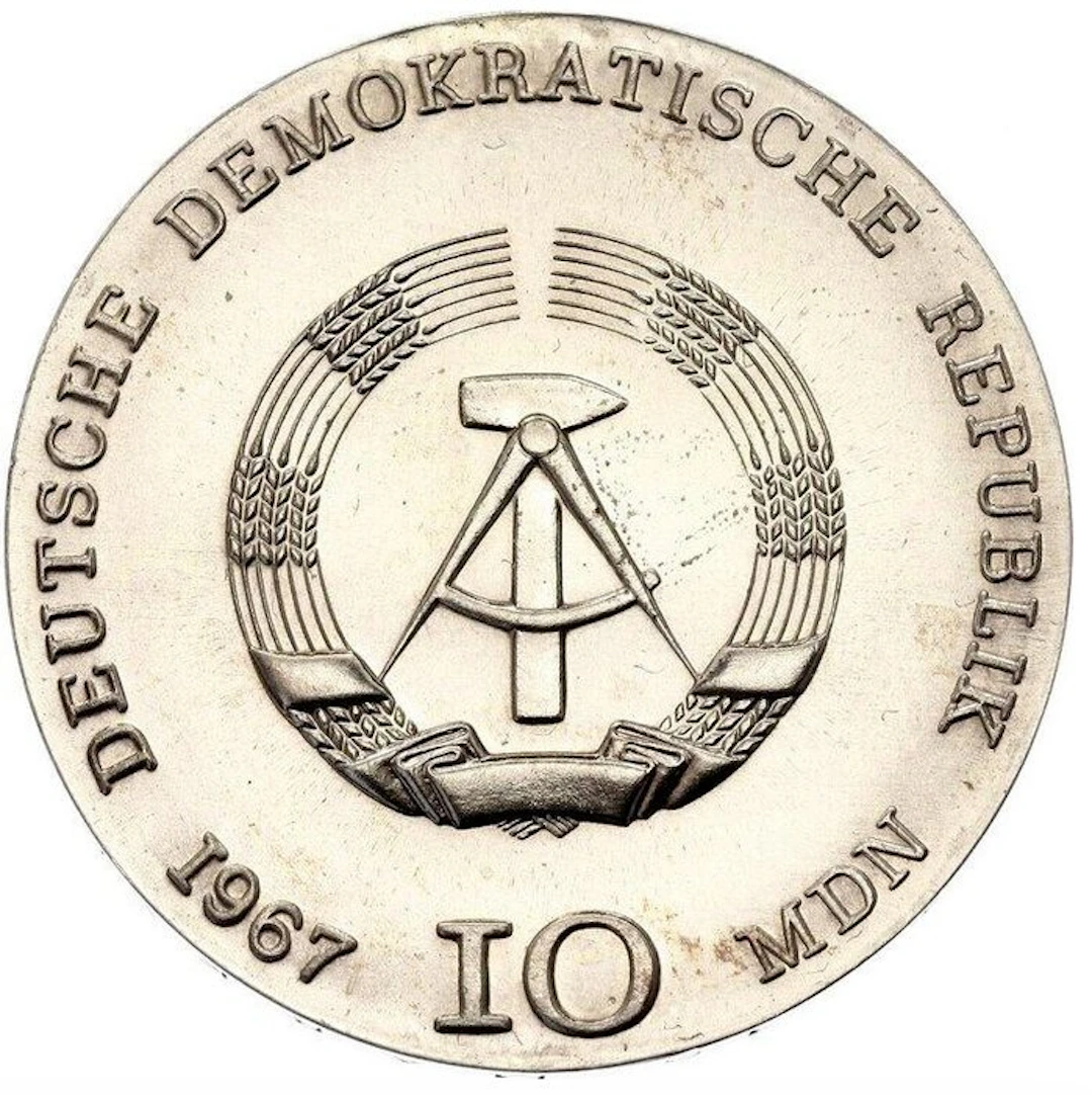 Germany. 10 Mark 1967 - PCGS MS66