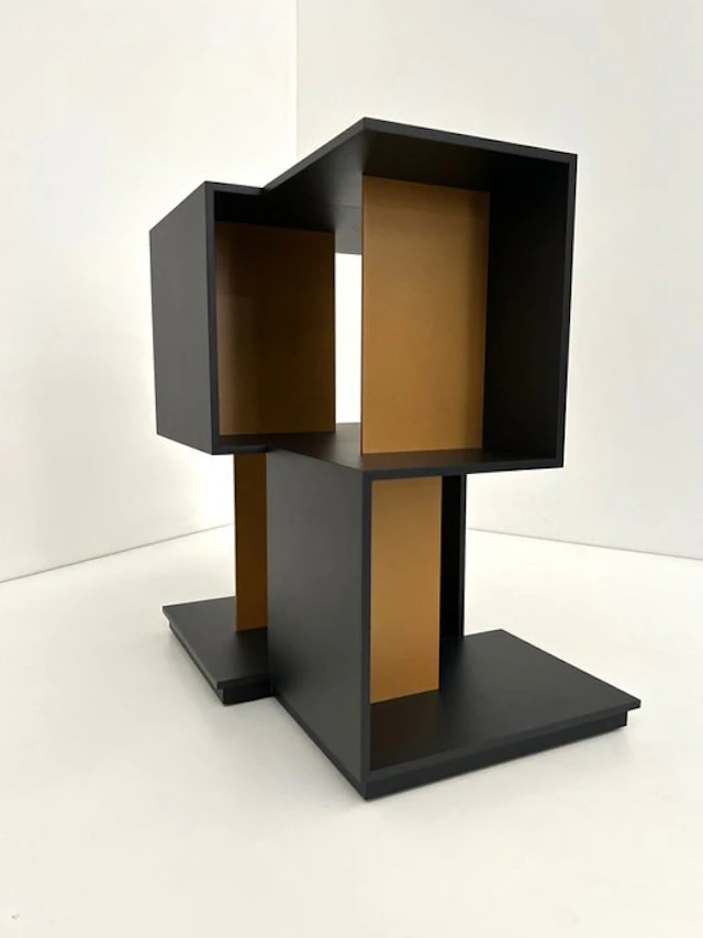 MDF Italia - Victor Vasilev - Bookcase - Qubit - "NUOVA" matte-lacquered MDF