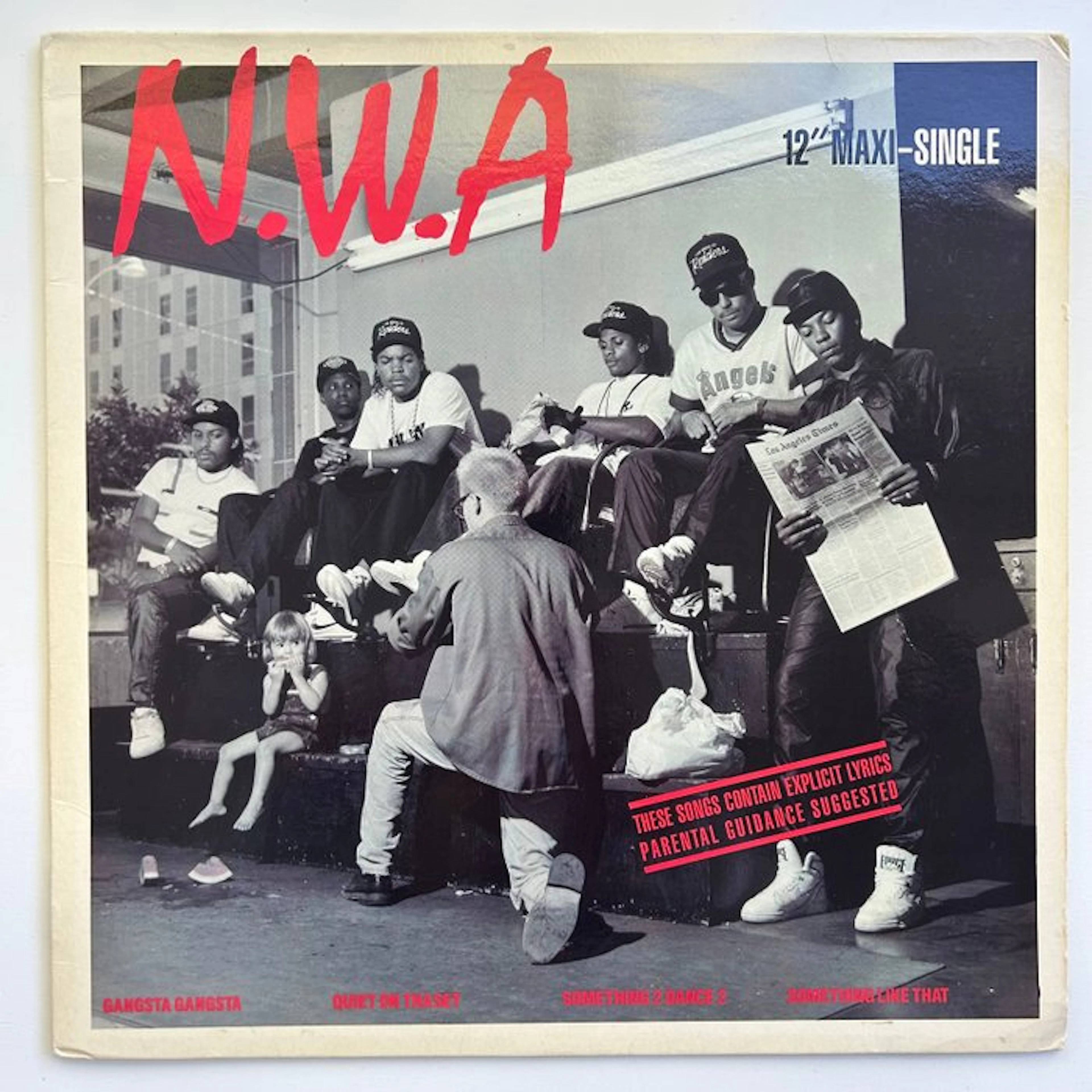 N.W.A. - Gangsta Gangsta (1st pressing!) - 12" maxi single - 1988