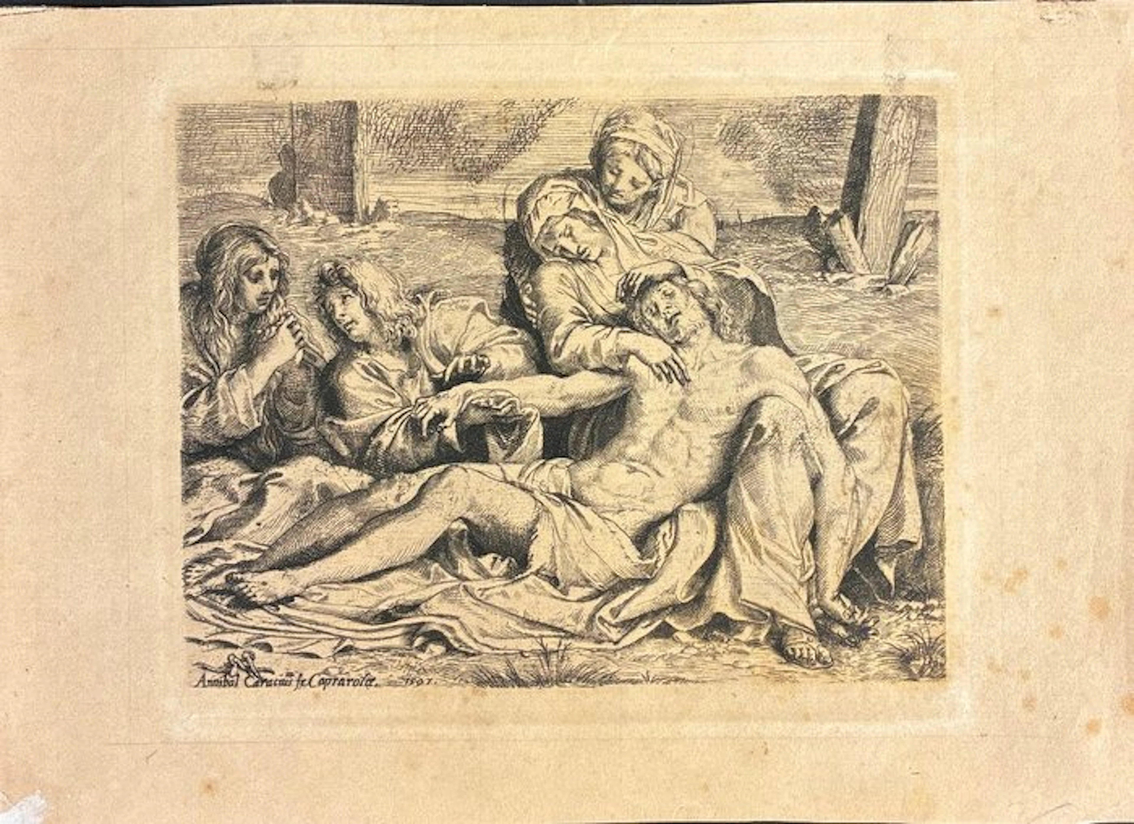 Annibale Carracci (1560-1609) - Pietà