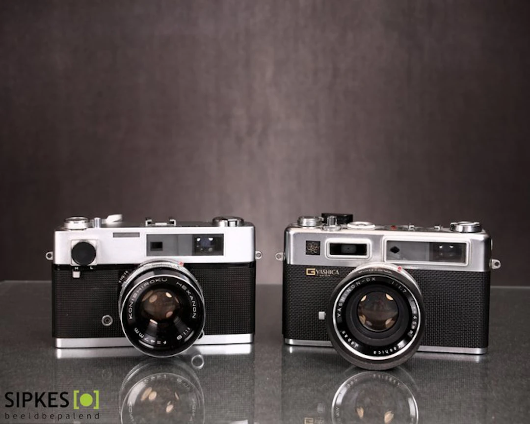 Konica, Yashica || Auto S / Electro 35 + hood |...