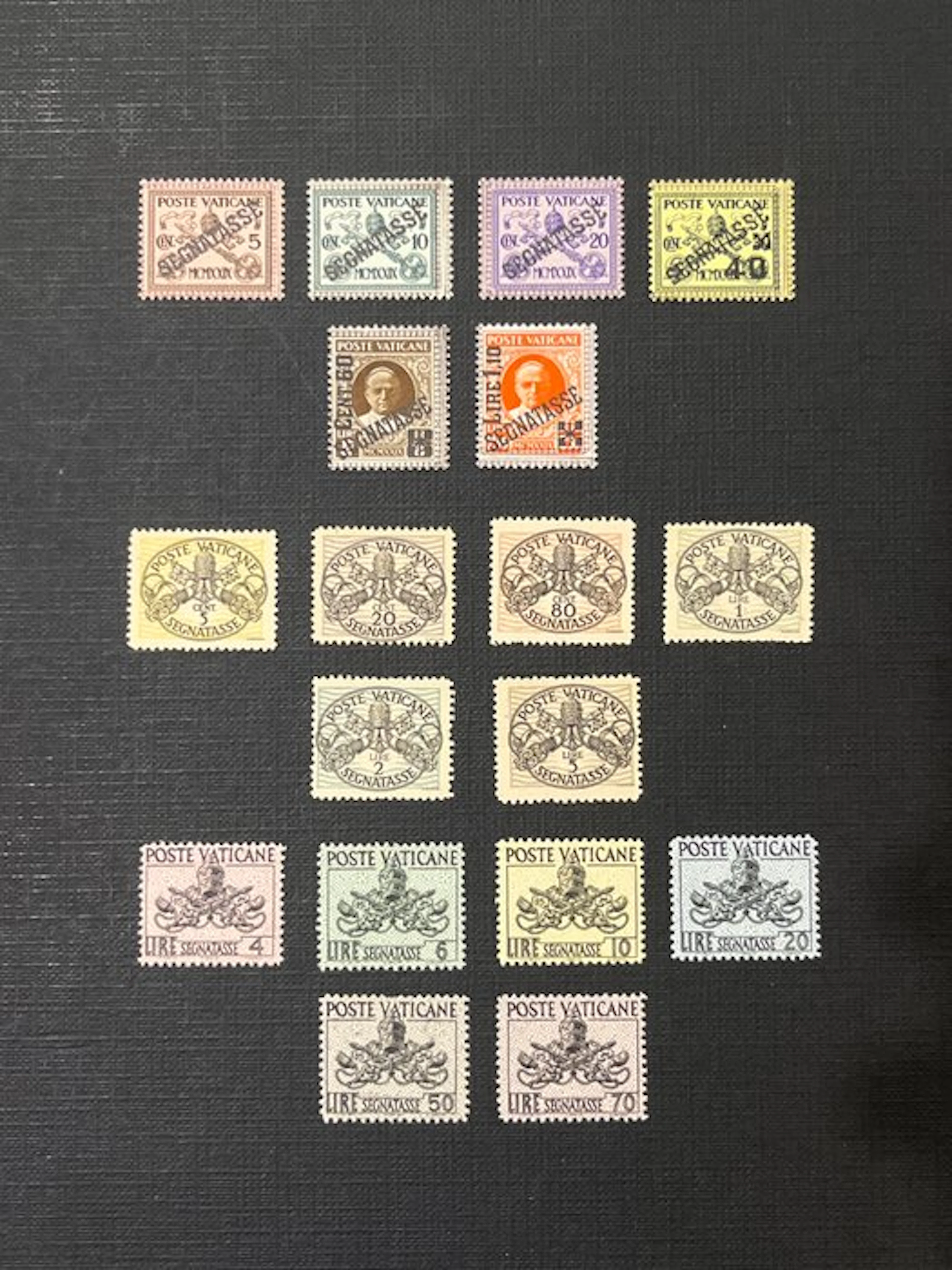 Vatican City 1931/1954 - Vatican - packs and complete mint series sets