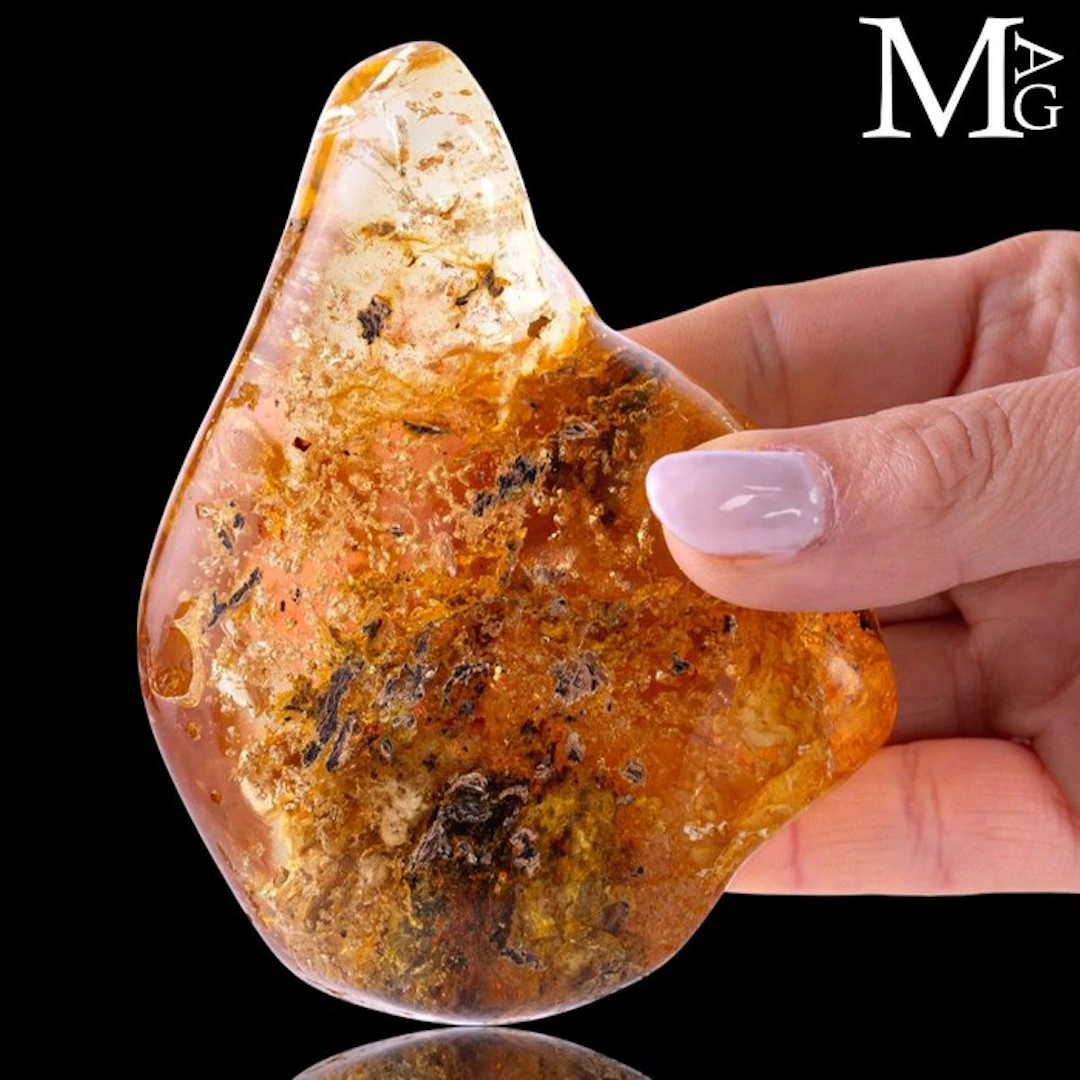Specimen of Copal - Natural - Young Amber Copale - Height...