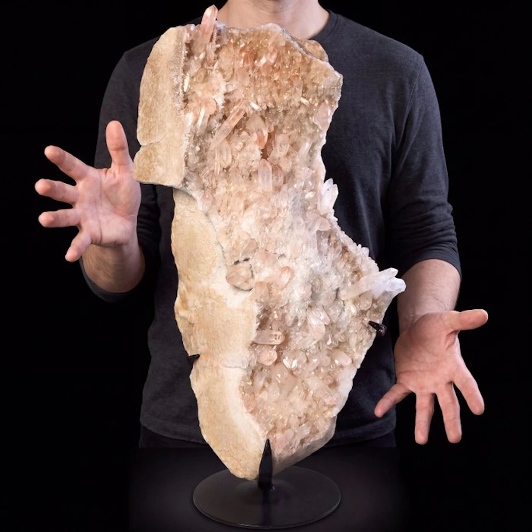 Crystal Quartz - Interior Piece - 57x28x18 cm- 10.7 kg