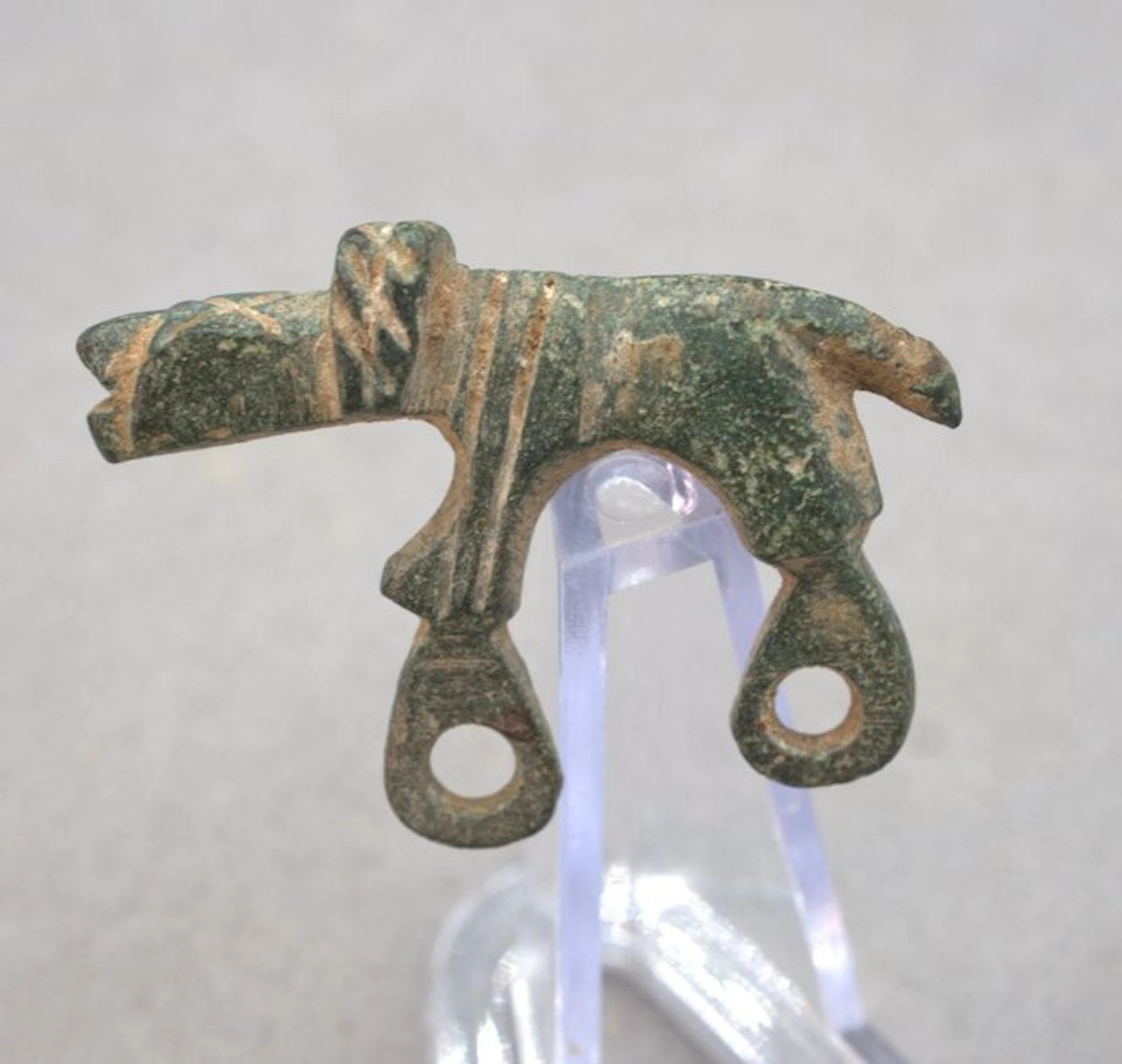 Ancient Roman Bronze Lion figure - 29 mm