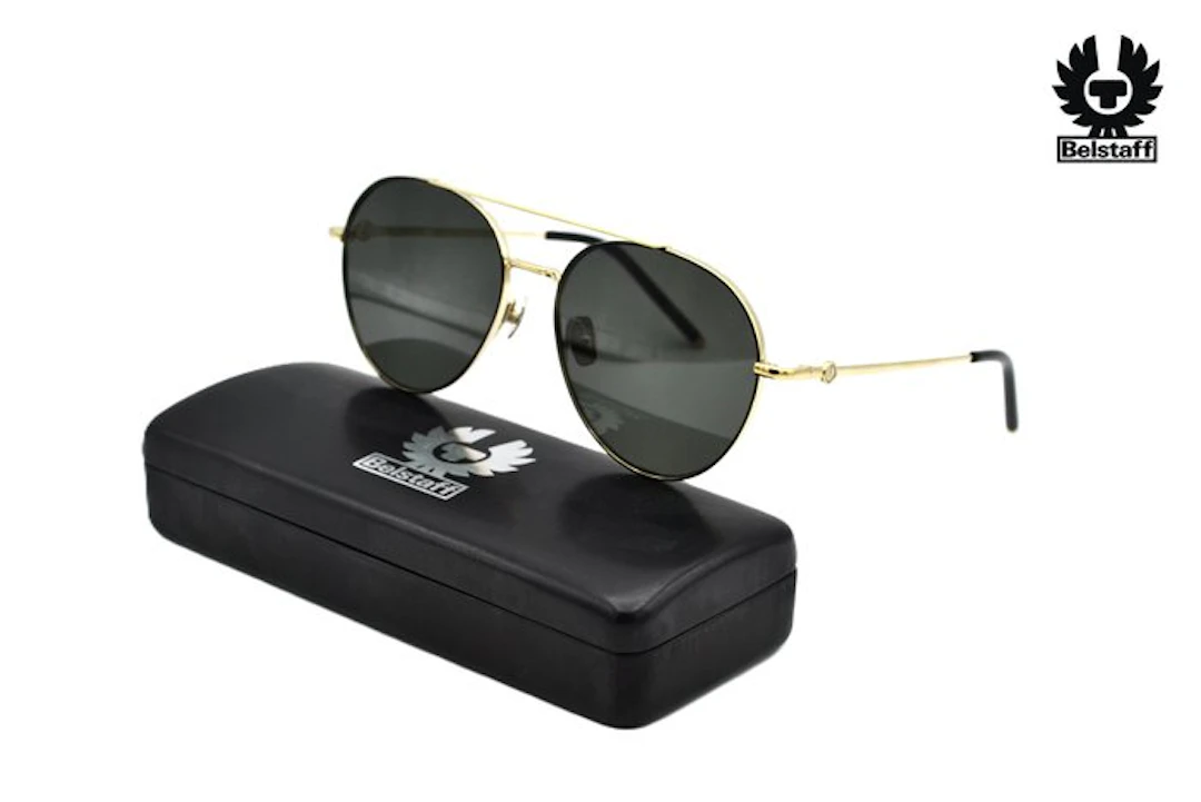 Belstaff - Made in Japan - MAGNUM GOLD TITANIUM - Round...