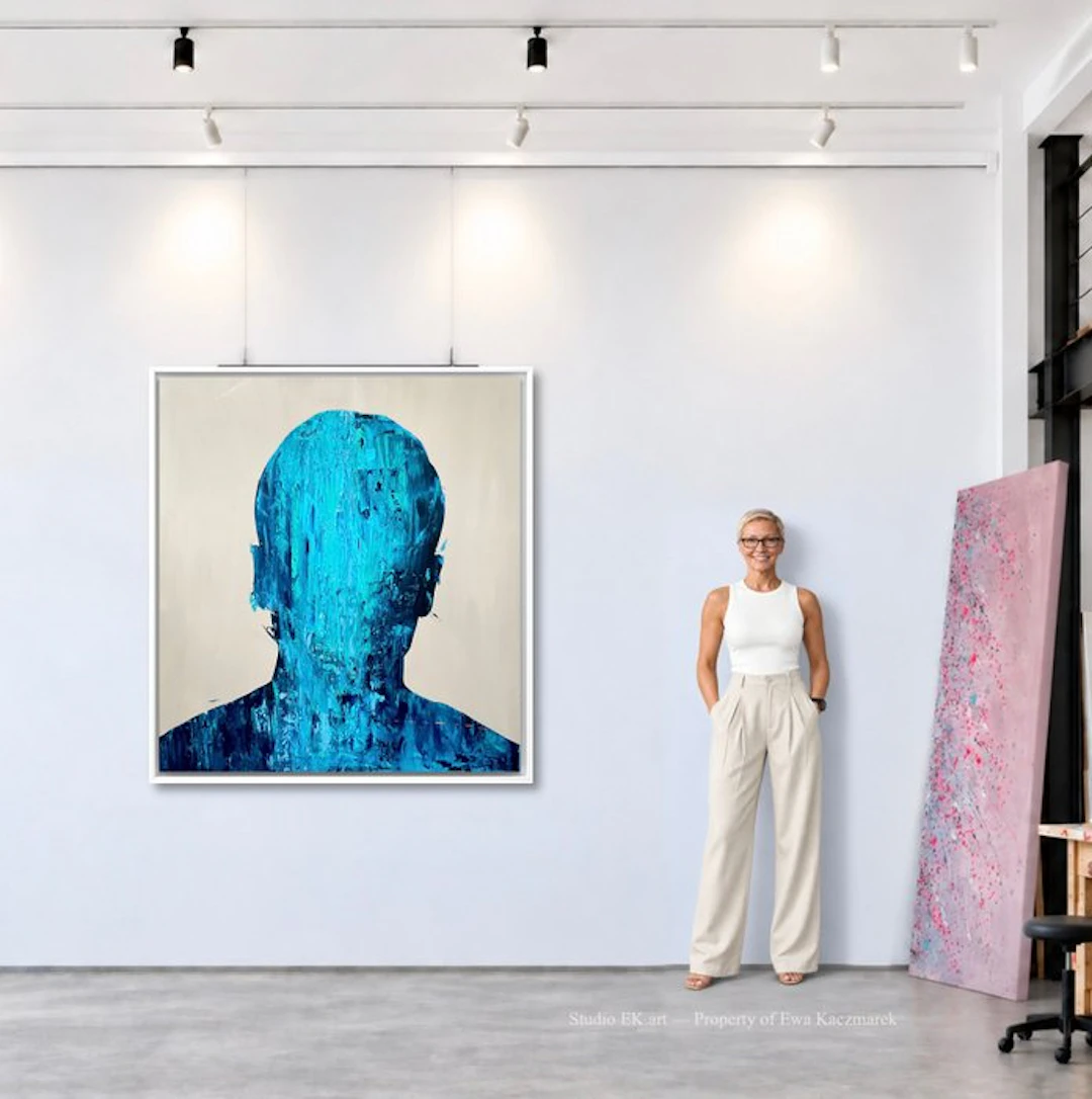 EK.art - Blue - Hidden Silhouette XXL
