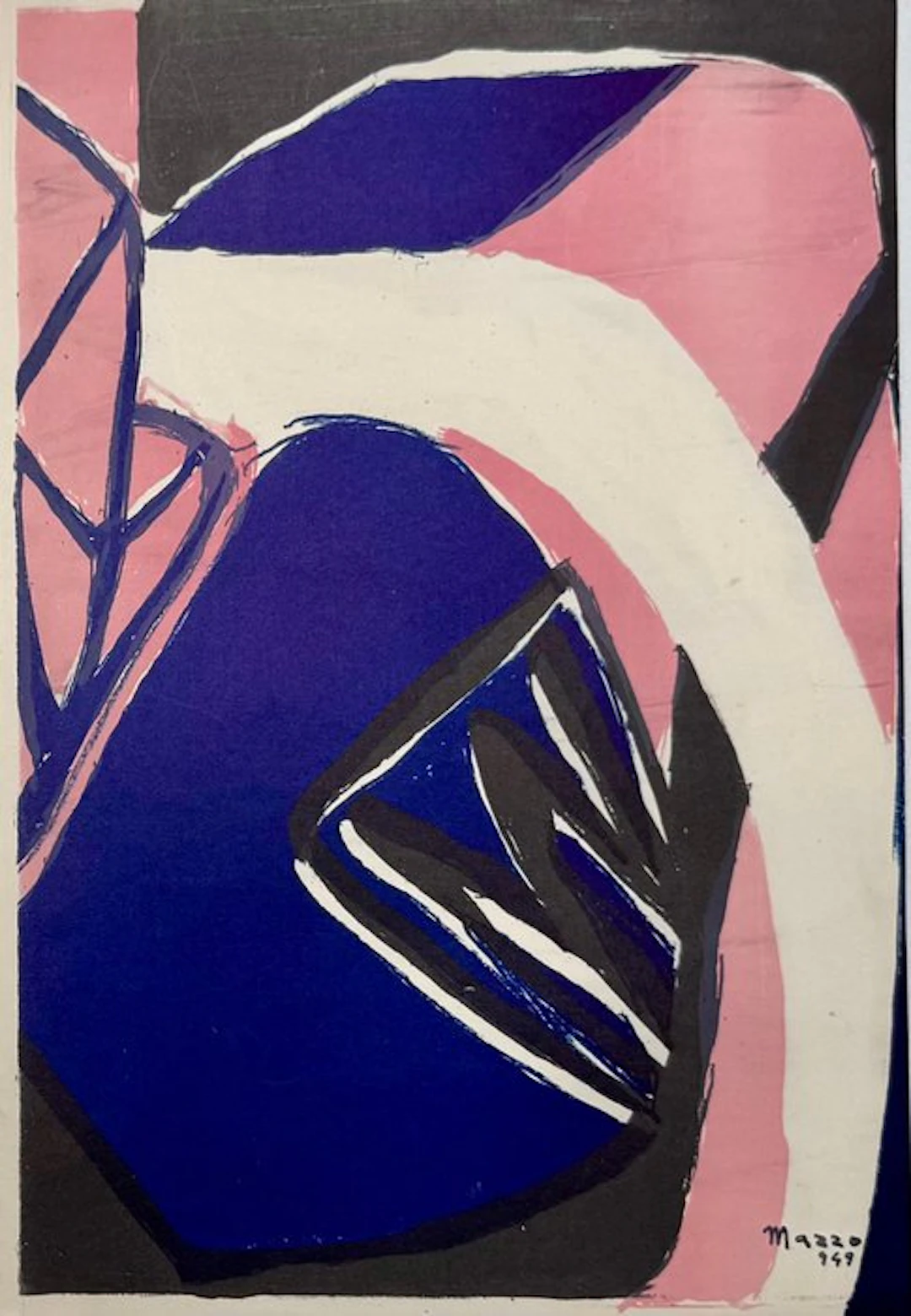 Galliano Mazzon (1896-1978) - Composition abstraite (Arte concreta, planche 16)