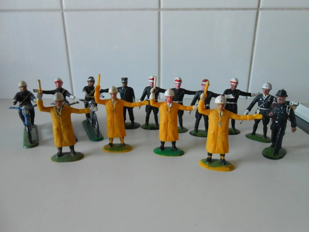 Solido Belge - Figure - 14 vintage Belgische...