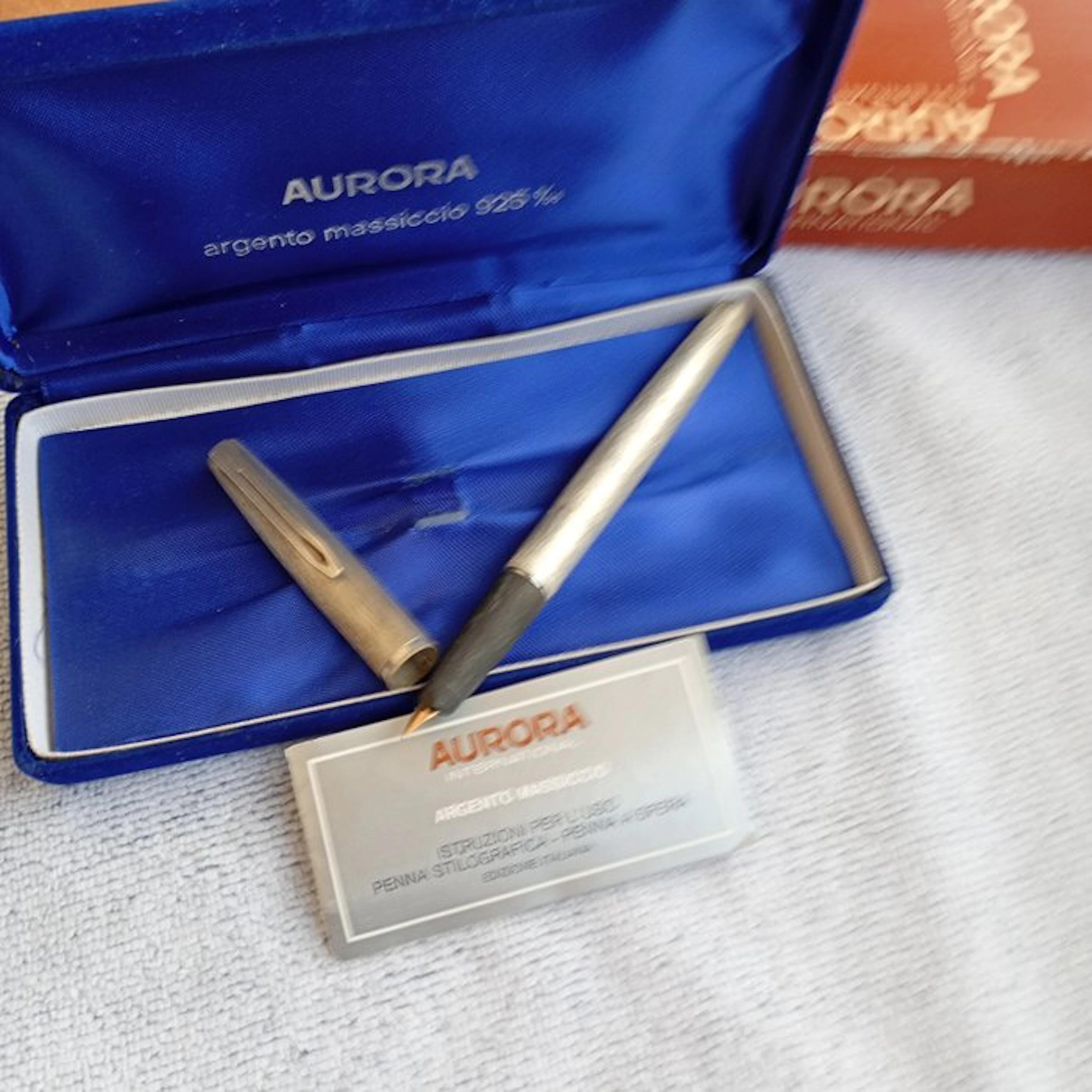 Aurora International 925 sterling - No reserve price - Fountain pen