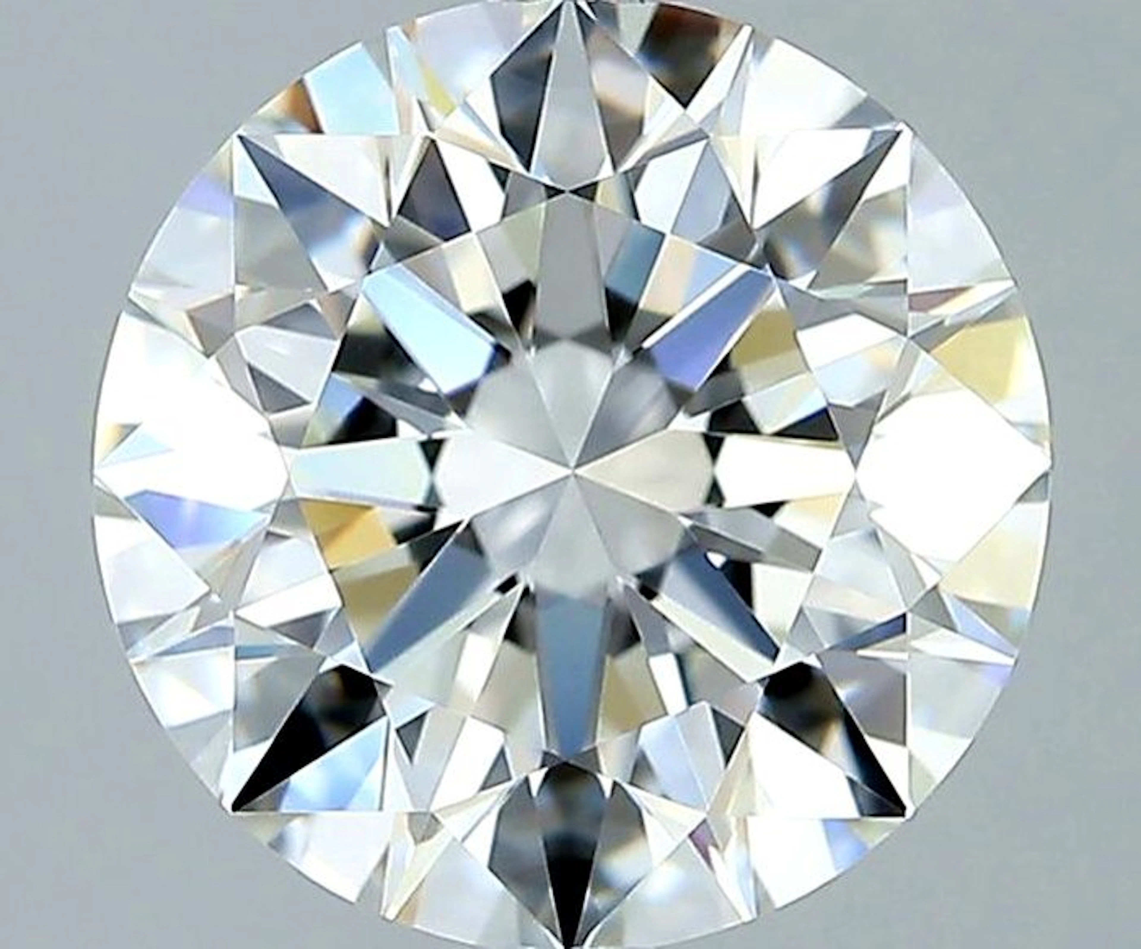 1 pcs Diamond (Natural) - 2.01 ct - Round - F - IF...