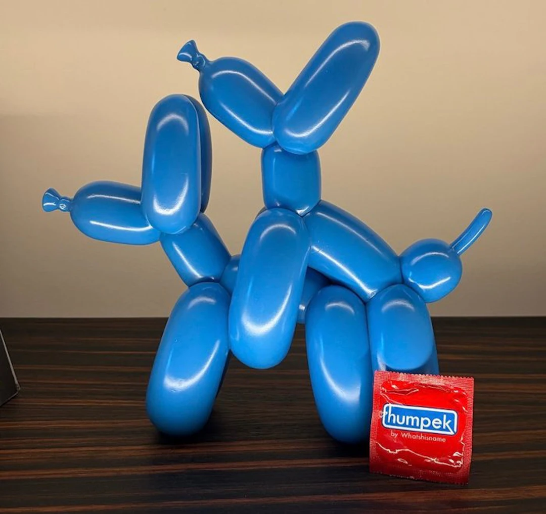 Mighty Jaxx - Toy figurine Humpek – Blue Edition by Whatshisname