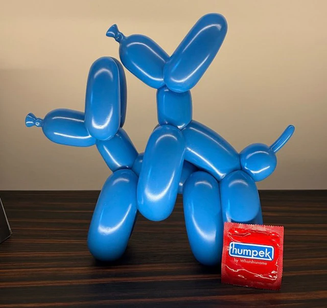 Mighty Jaxx - Toy figurine Humpek – Blue Edition by Whatshisname