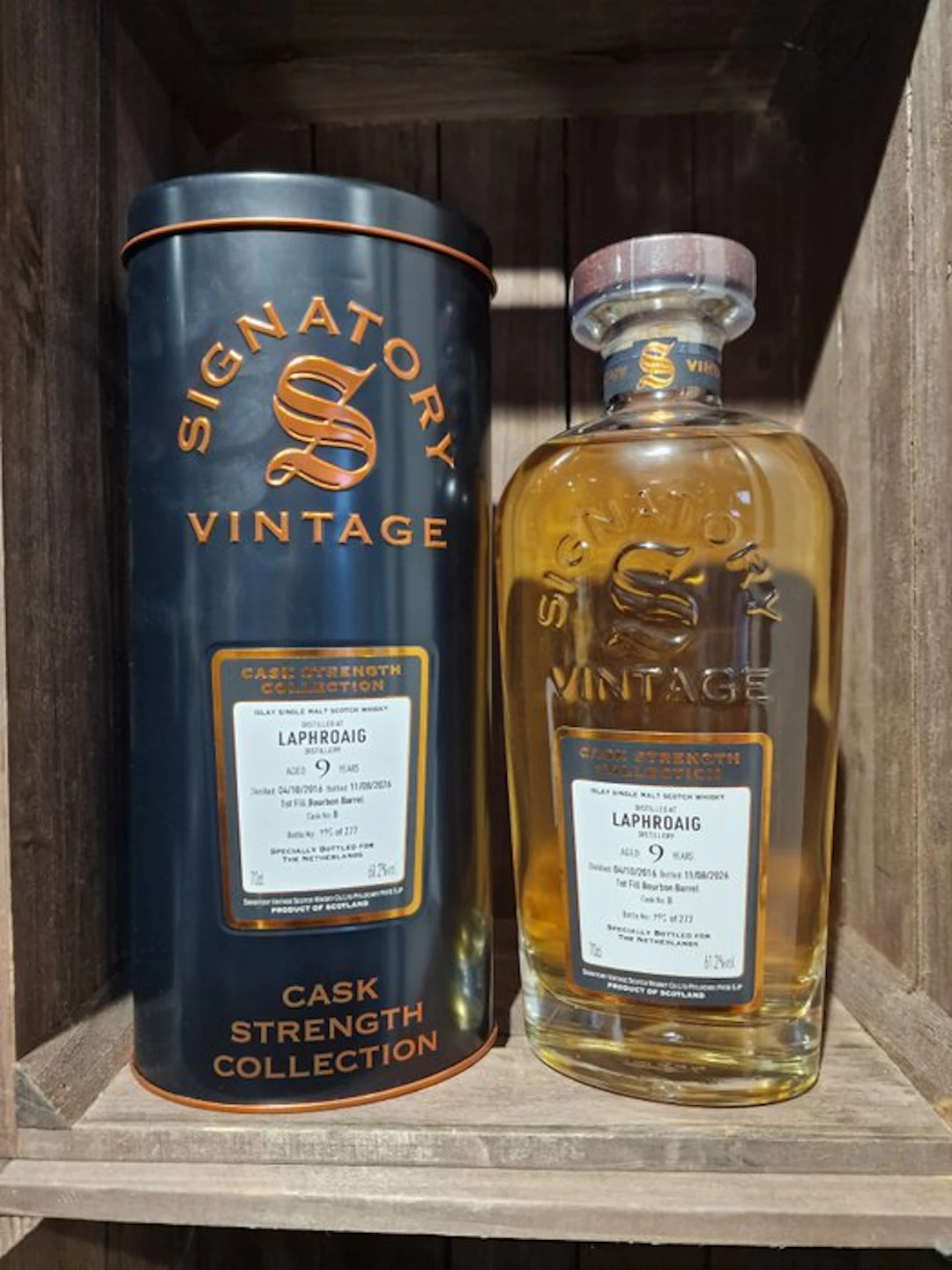 Laphroaig 2016 9 years old Cask Strength Collection...