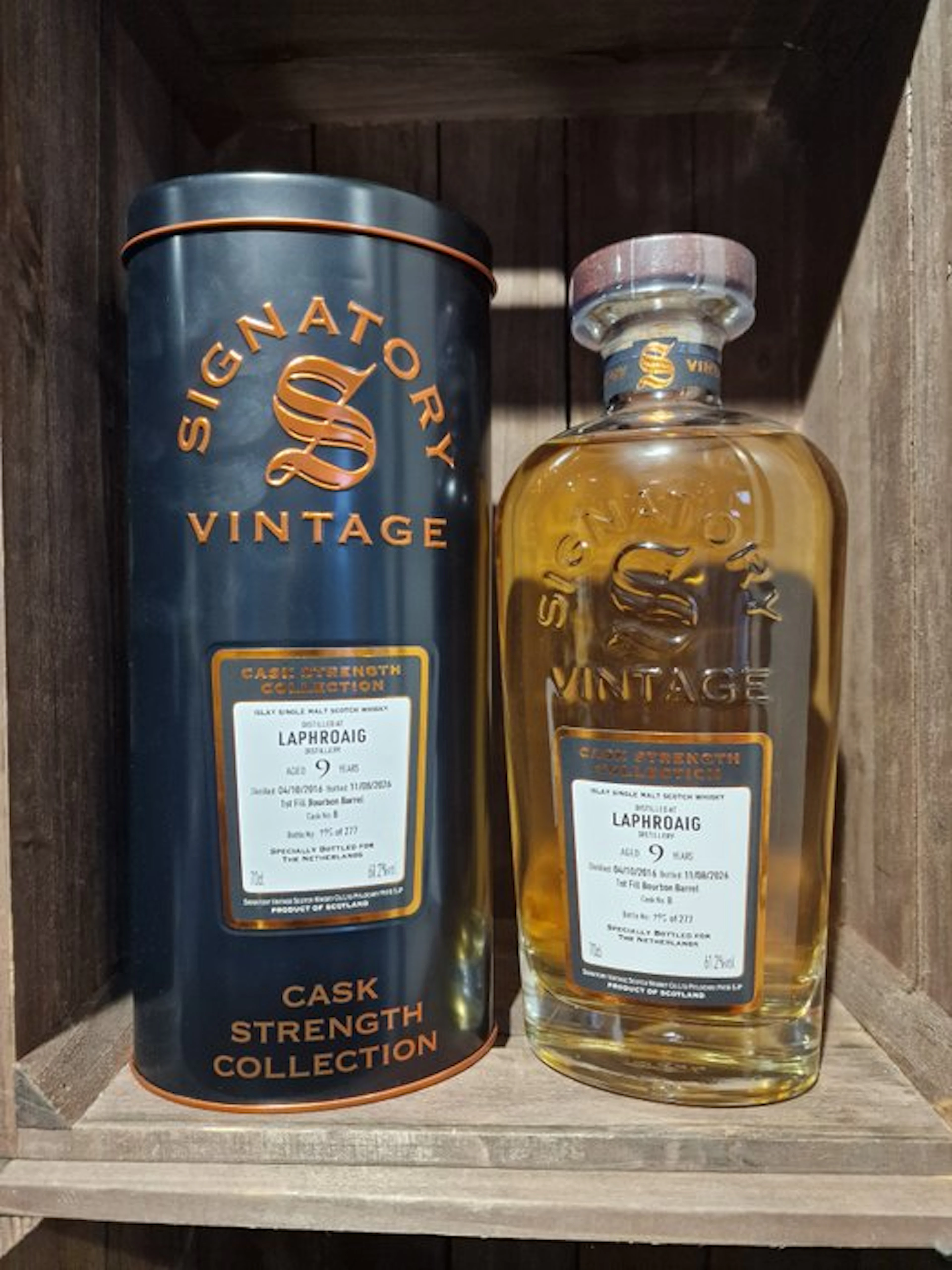 Laphroaig 2016 9 years old Cask Strength Collection...