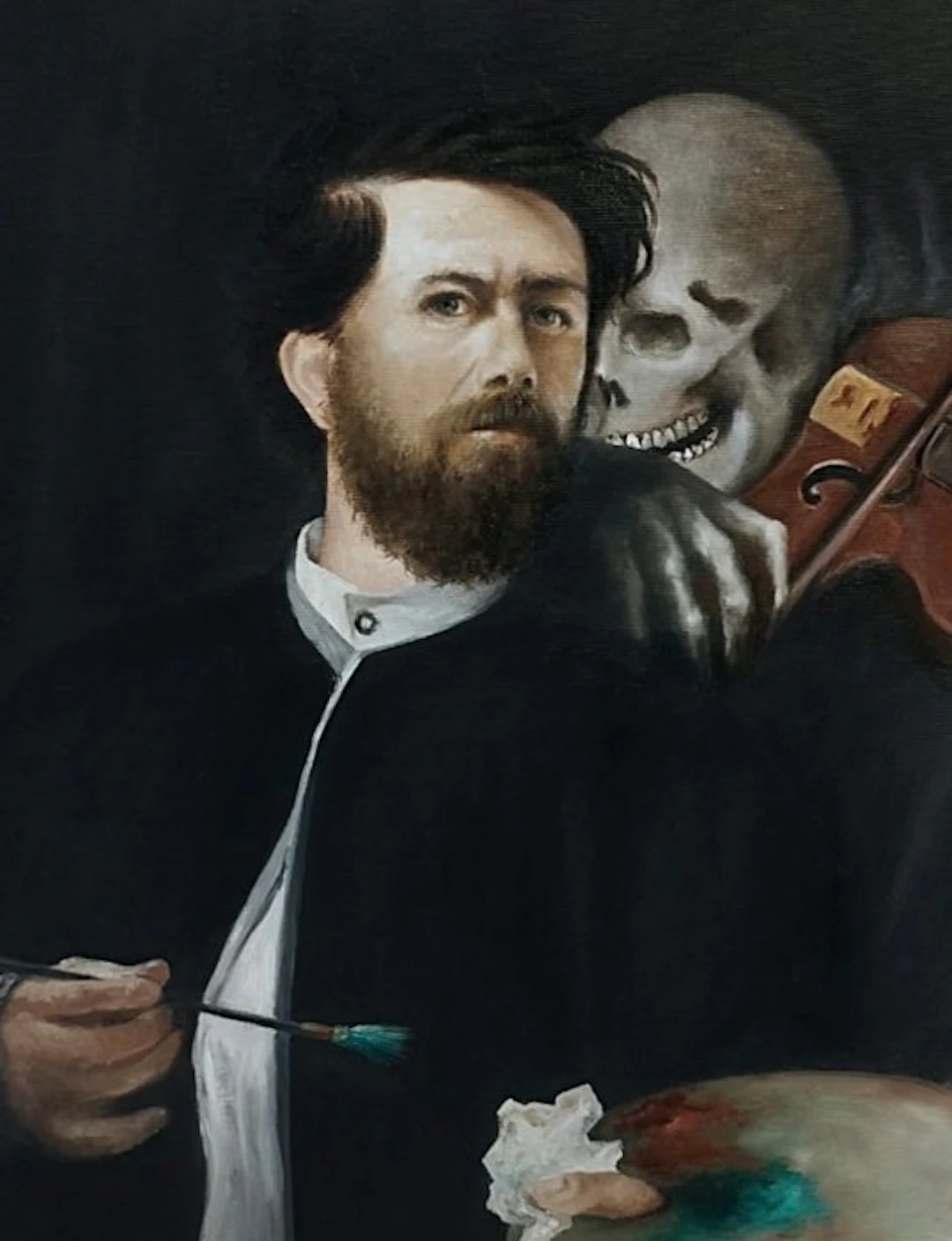 Clara Lumière (XX-XXI) - Autoritratto, da Arnold Böcklin