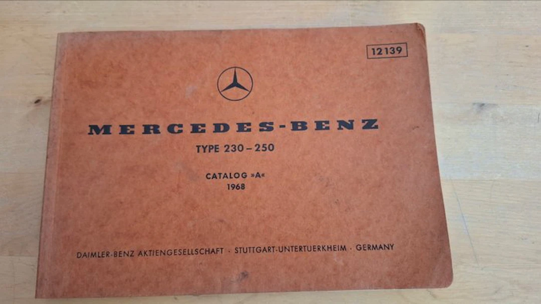 Daimler Benz - Mercedes‑Benz Type 230-250 Katalog und...