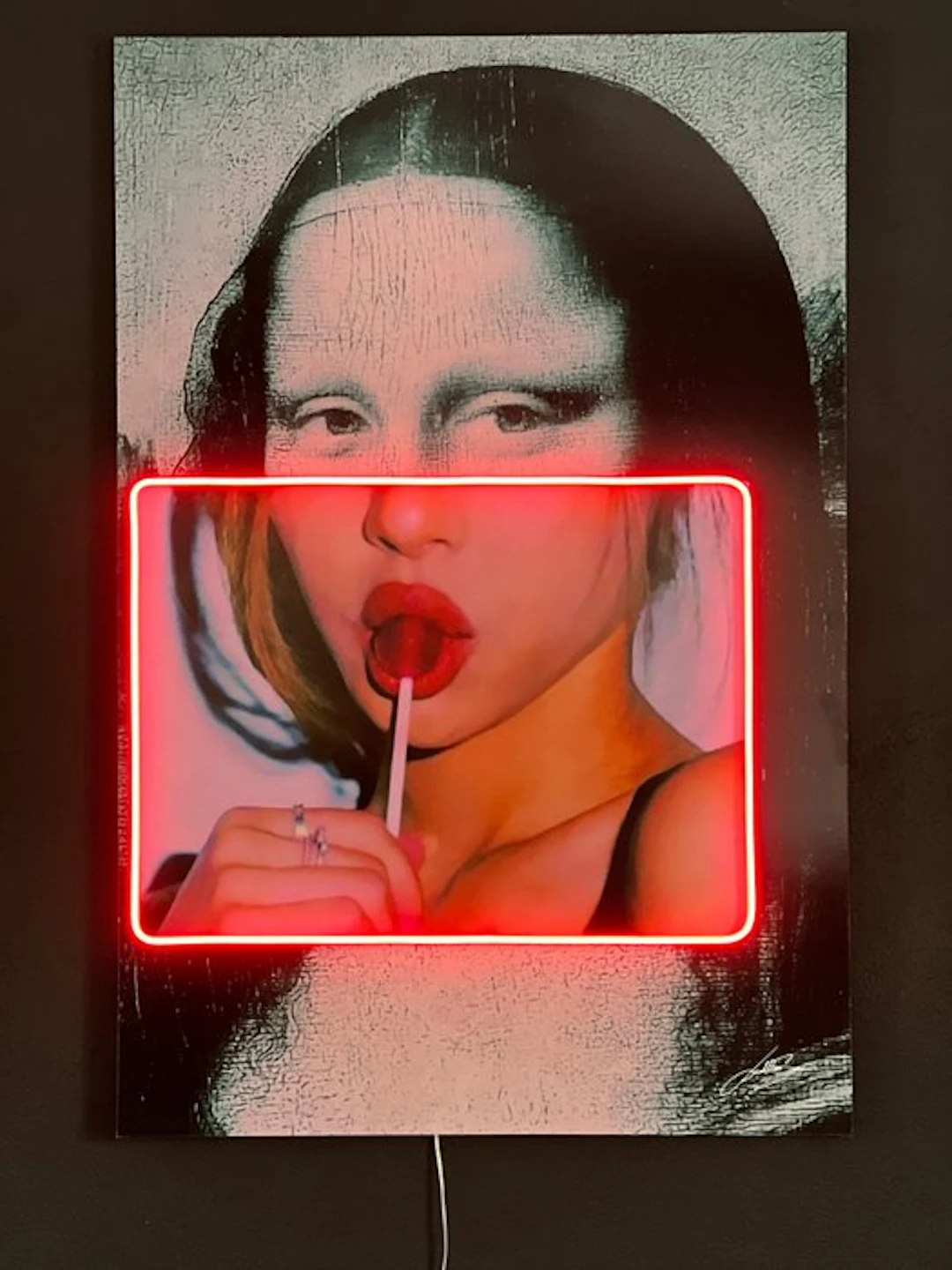LEDMansion - Gioconda Lollipop V.R. Led Wall Art