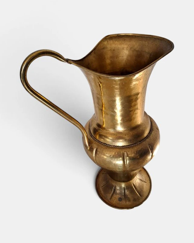 Baluster vase - Brass - Vase H: 54 cm