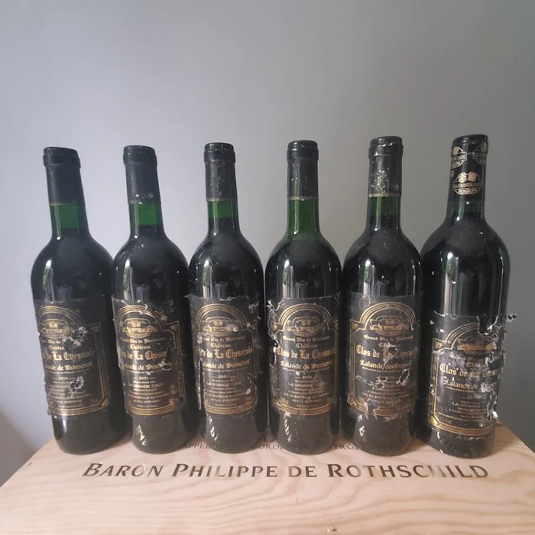 2000 & 2001 x 5 Chateau Clos de la Chesnaie...