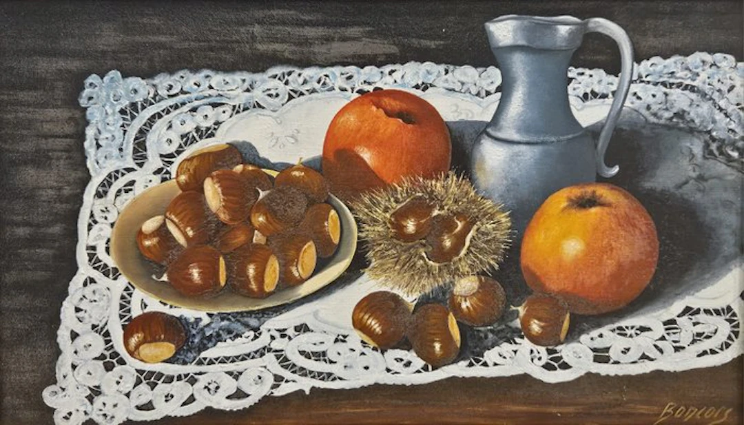 Escuela Impresionista Europea (XX) - Bodegon de Otoño