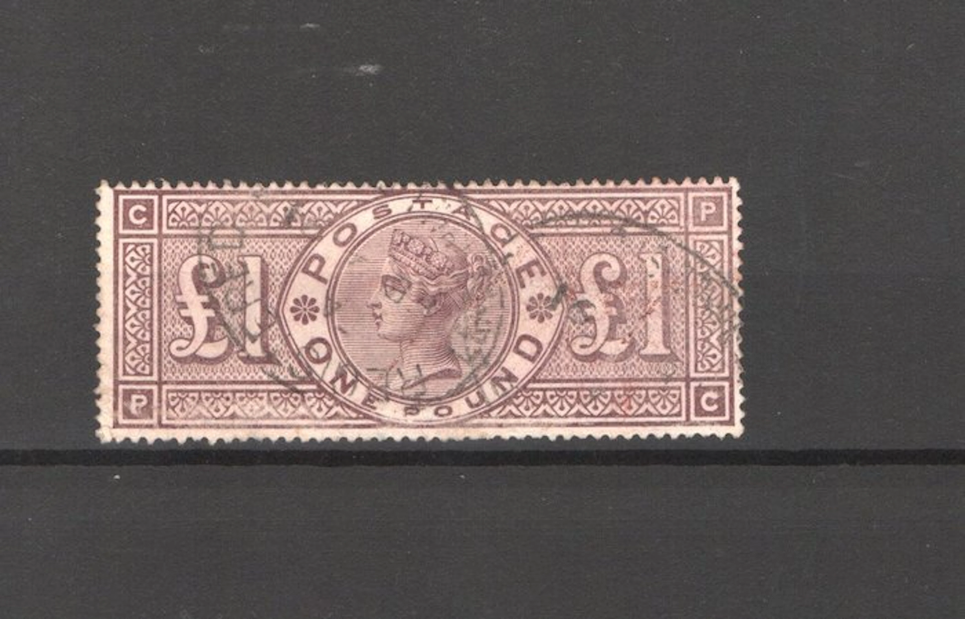 Great Britain 1884 - Great Britain 1 pound purple