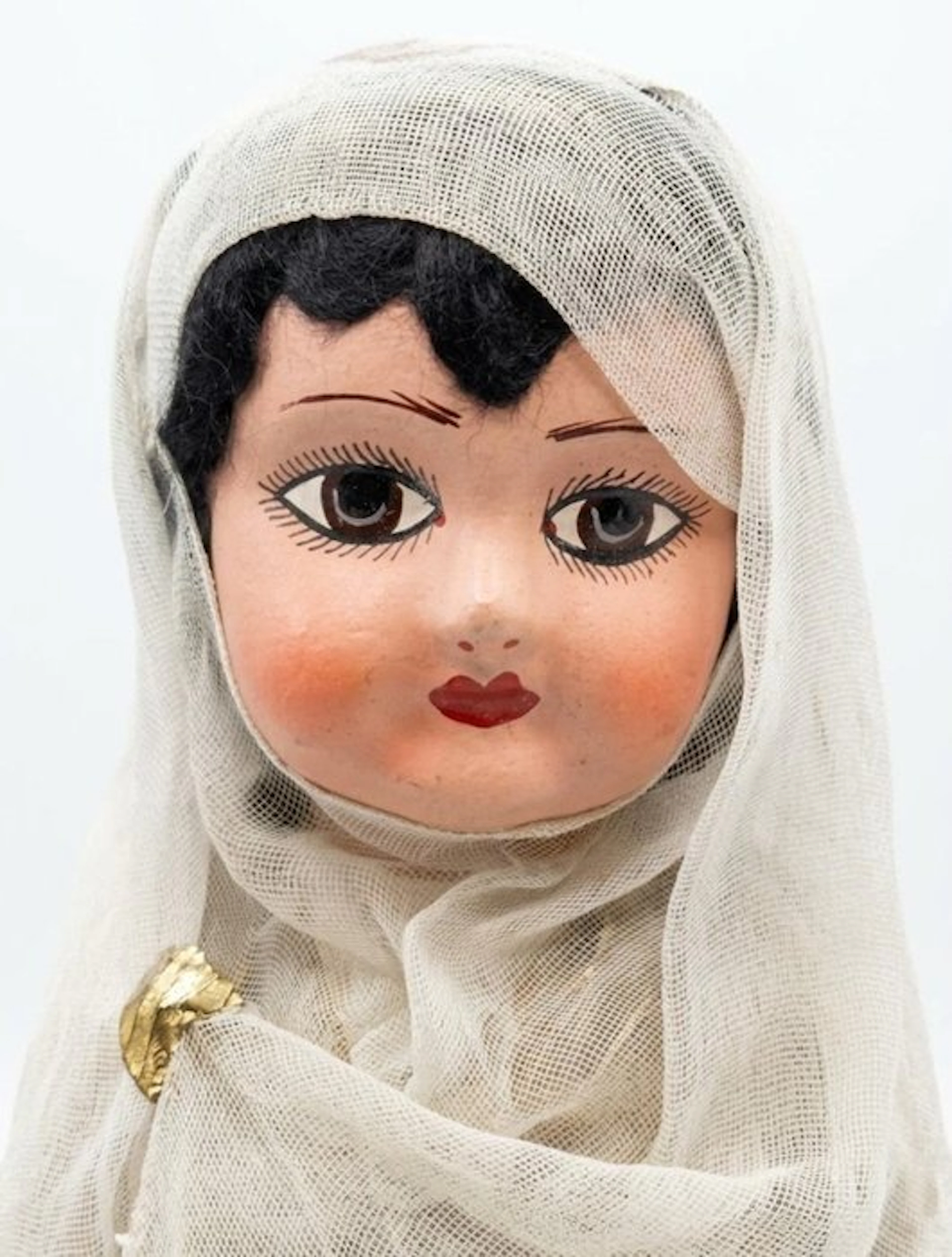 Pepona - Doll articulada con velo carton piedra - 1930-1940 - Spain
