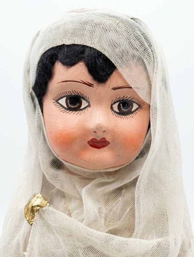 Pepona - Doll articulada con velo carton piedra - 1930-1940 - Spain