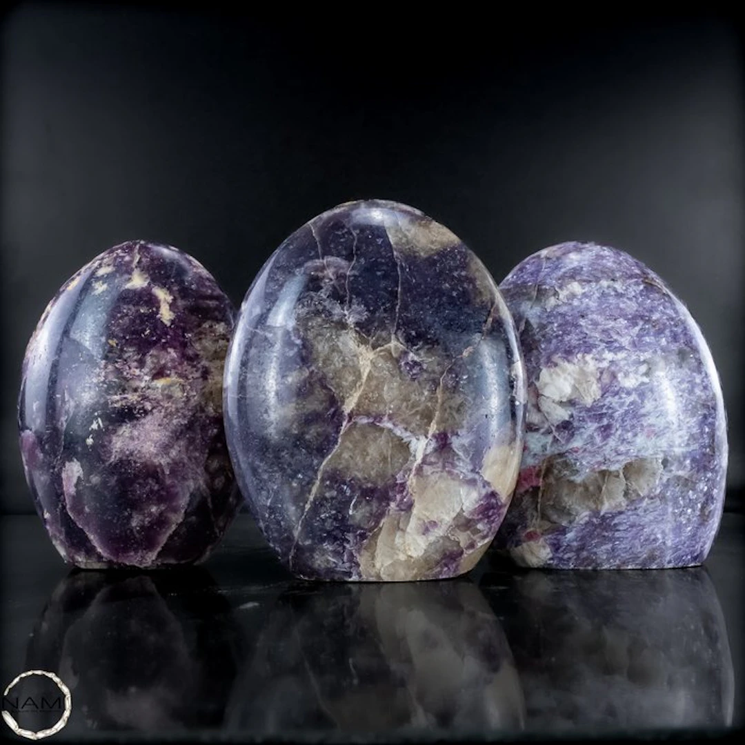Lepidolite Set – Mystical Unicorn Stone Set – Unique...