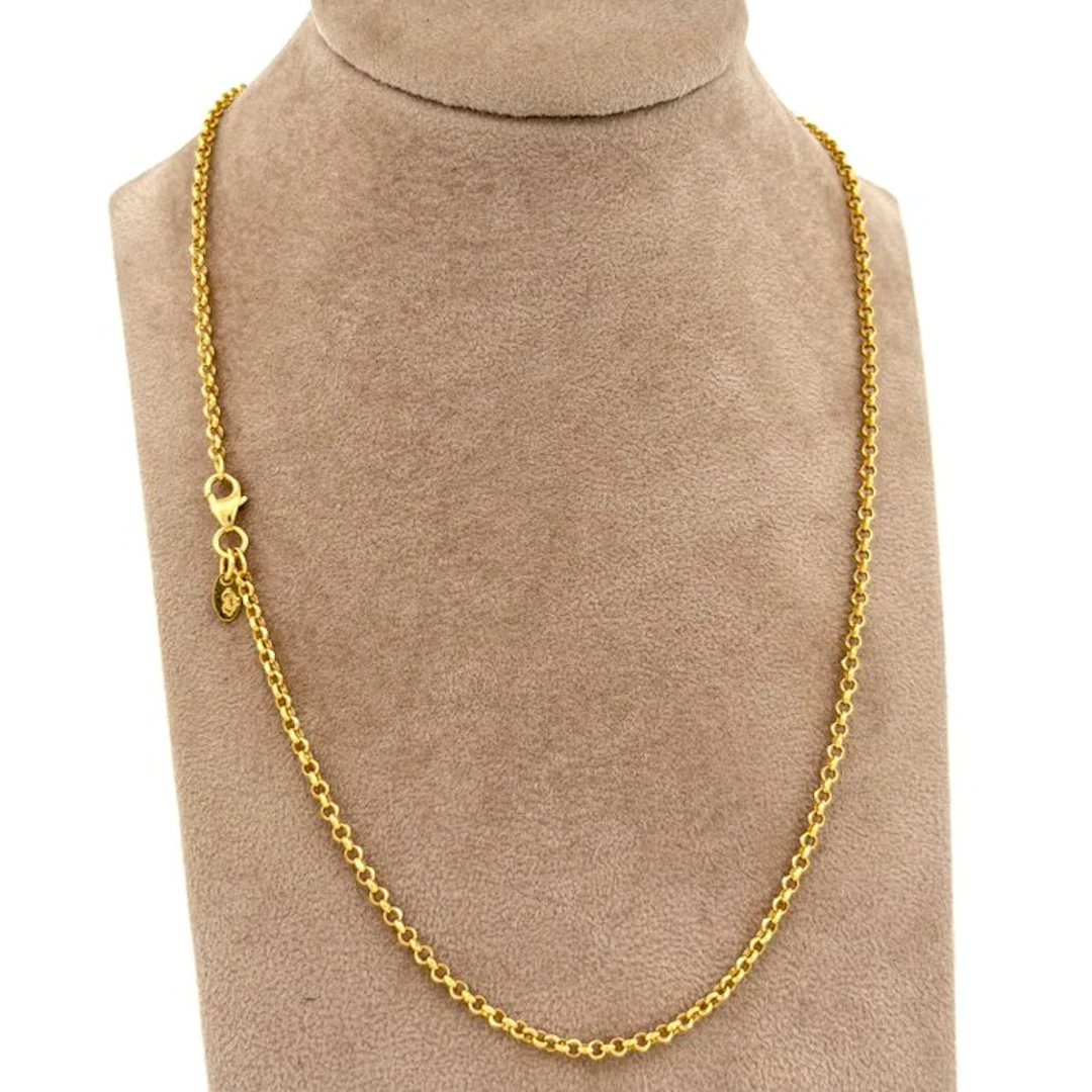 Necklace - 18 kt. Yellow gold - Gold Art - 60 cm