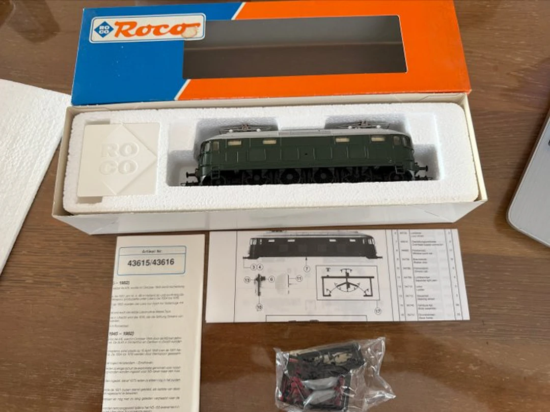 Roco H0 - 43615/43616 - Electric locomotive (1) - Used