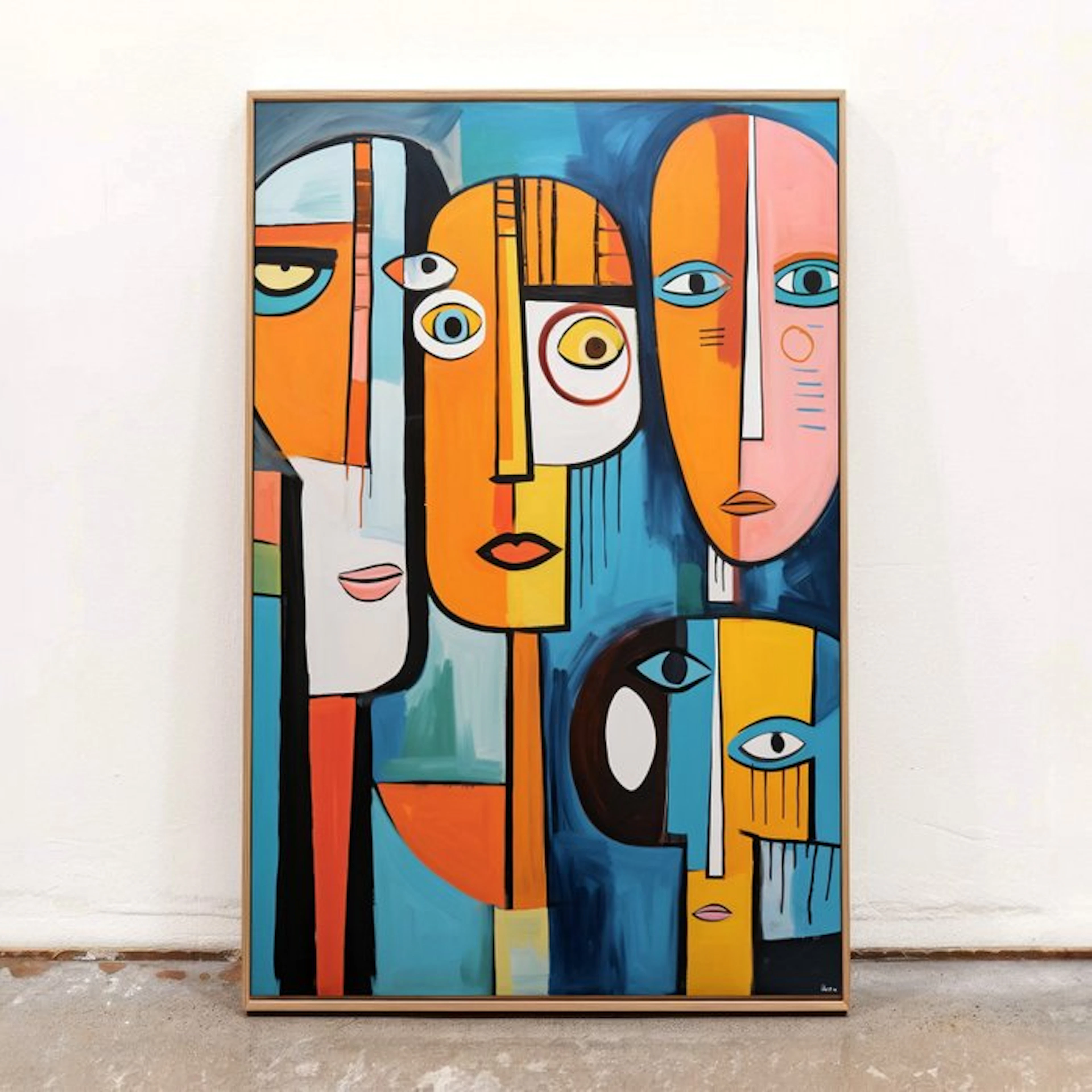 Felix van Horst - Cascading Faces (XXL)