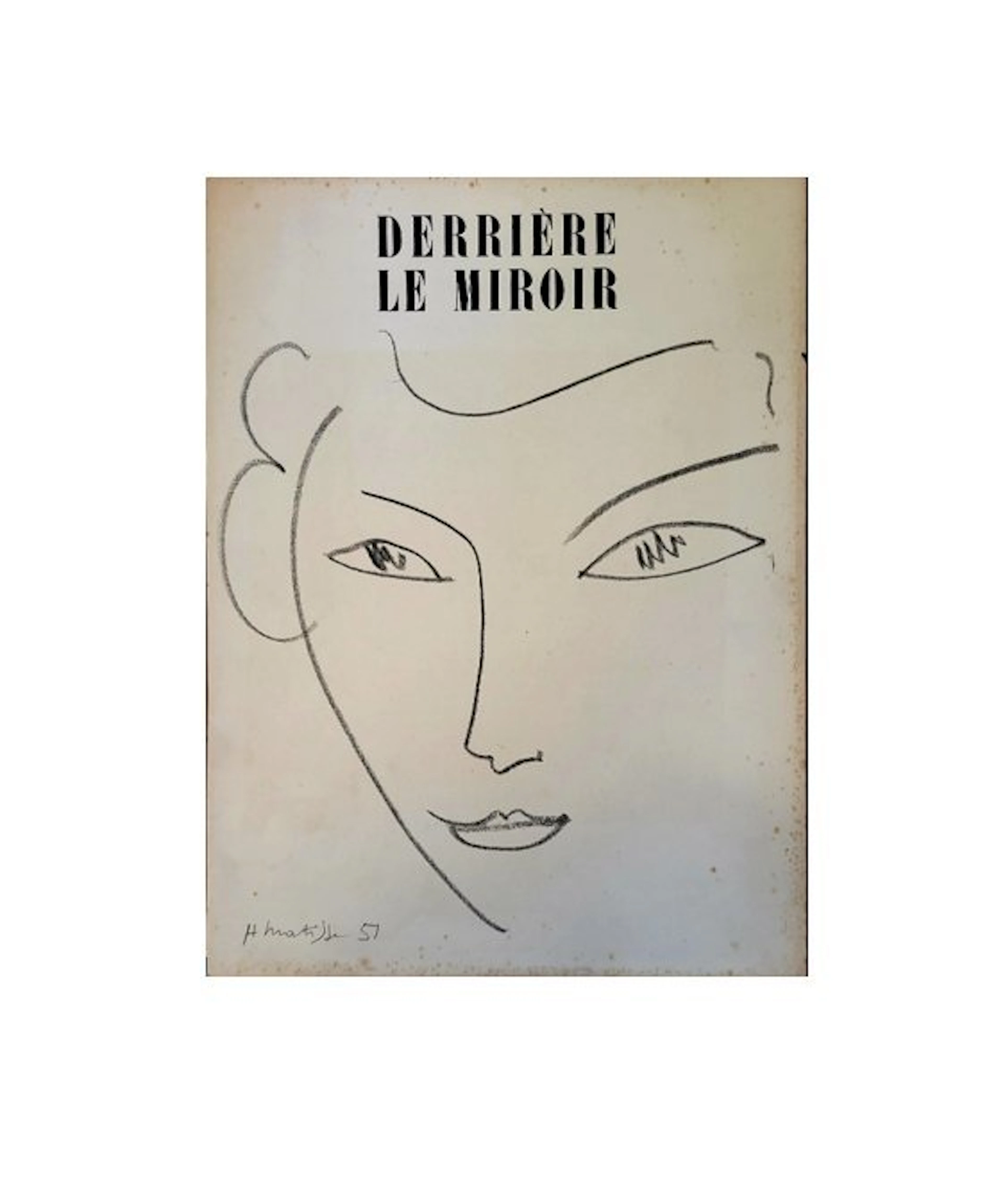 Henri Matisse (1869-1954) - Lithographie DLM Maeght 1952