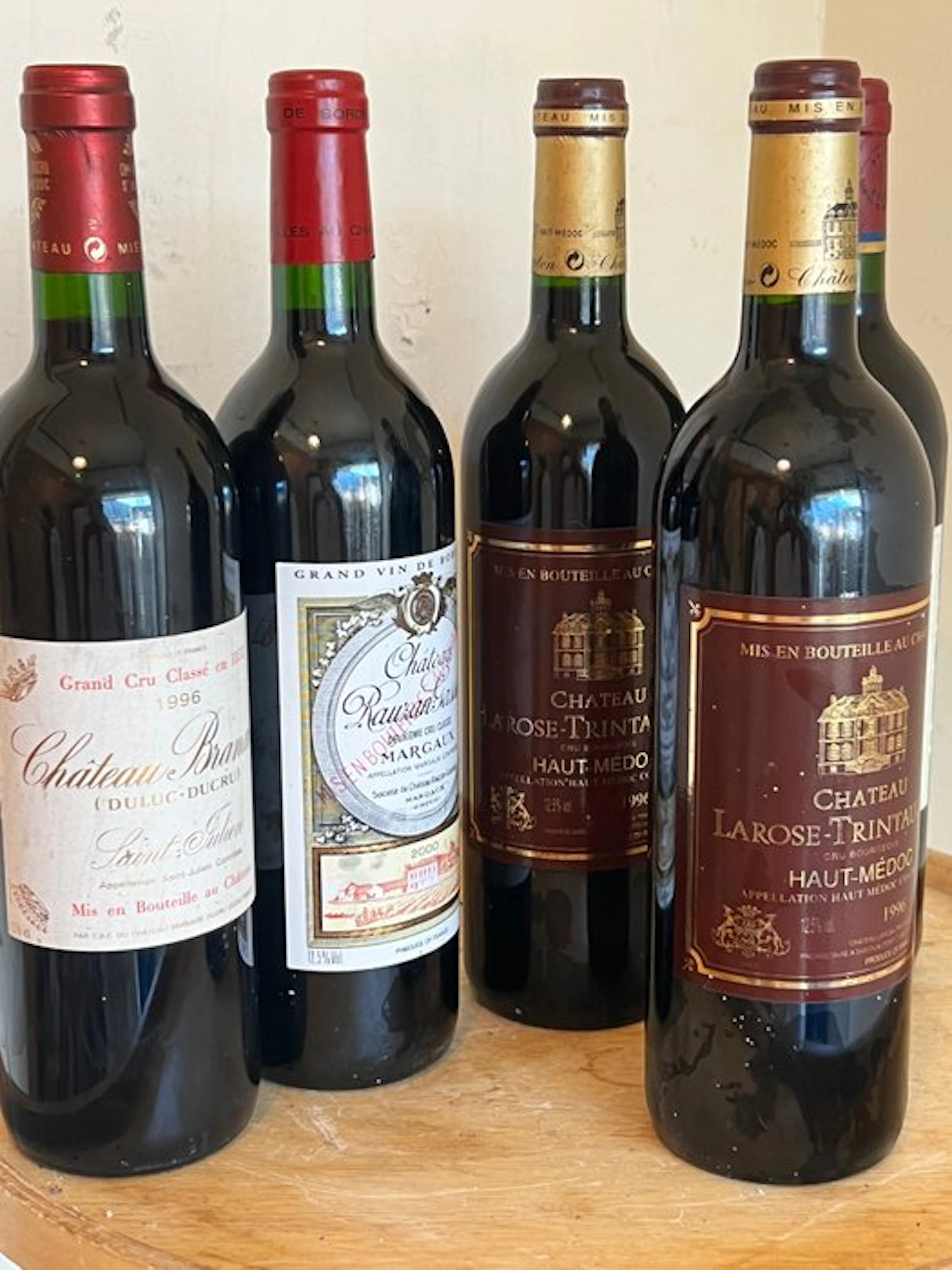1996 Château Branaire-Ducru 2000 Château Rauzan-Gassies