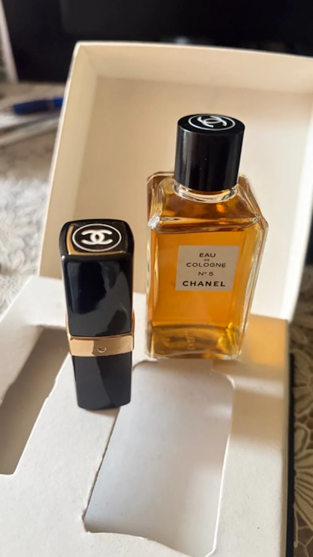 CHANEL - Perfume flask - Glass - Vintage perfume