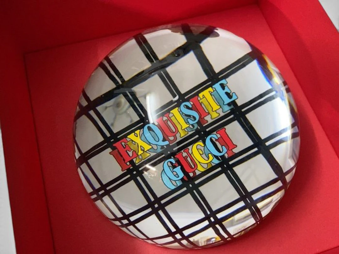 Gucci - Paperweight - Crystal
