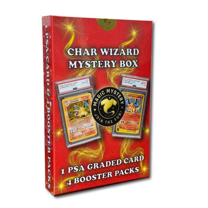 Pokmon Mystery box - Char Wizard - Magic Mystery Box - Pokmon | Barnebys