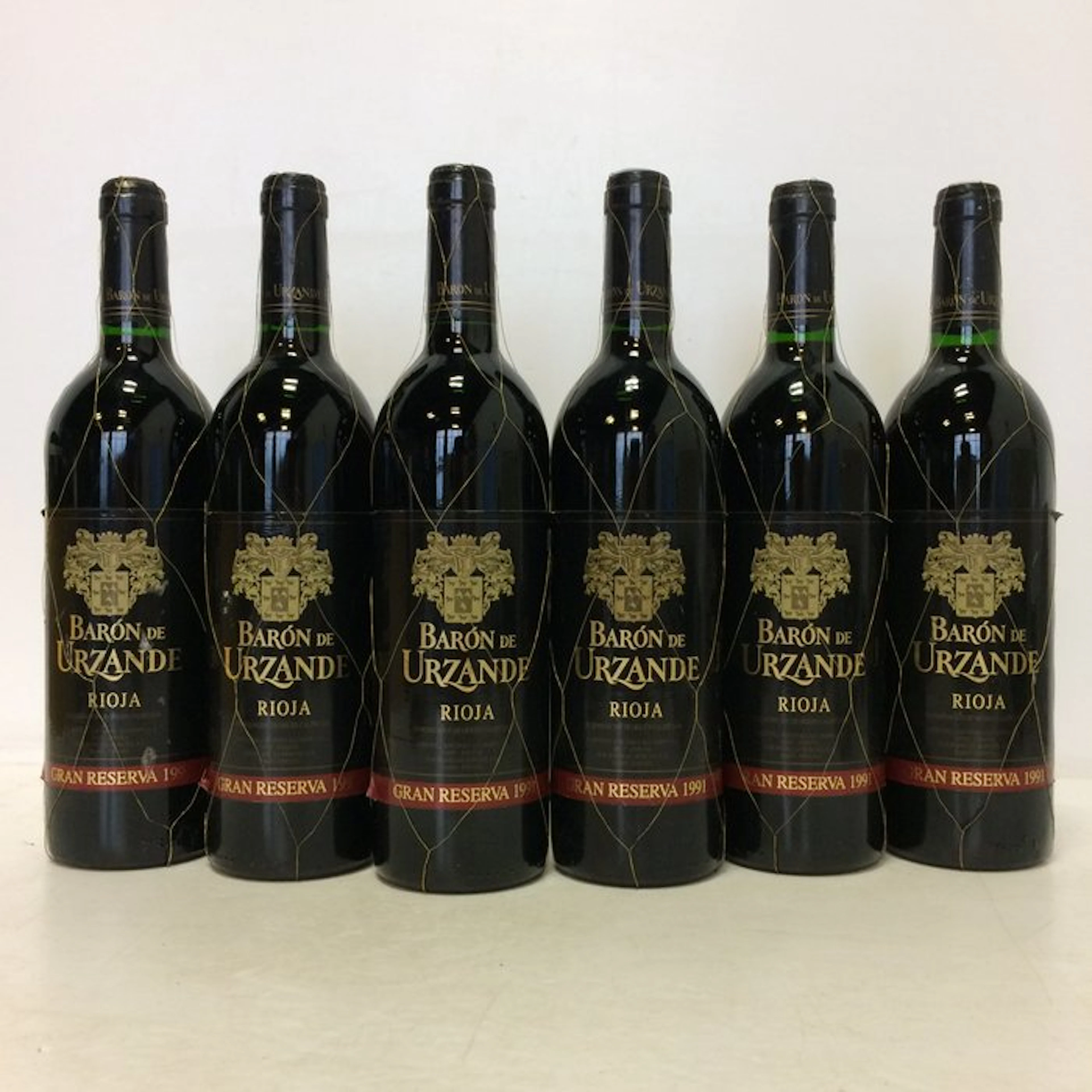 1991 Baron de Urzande - Rioja Gran Reserva - 6 Bottles (0.75L)
