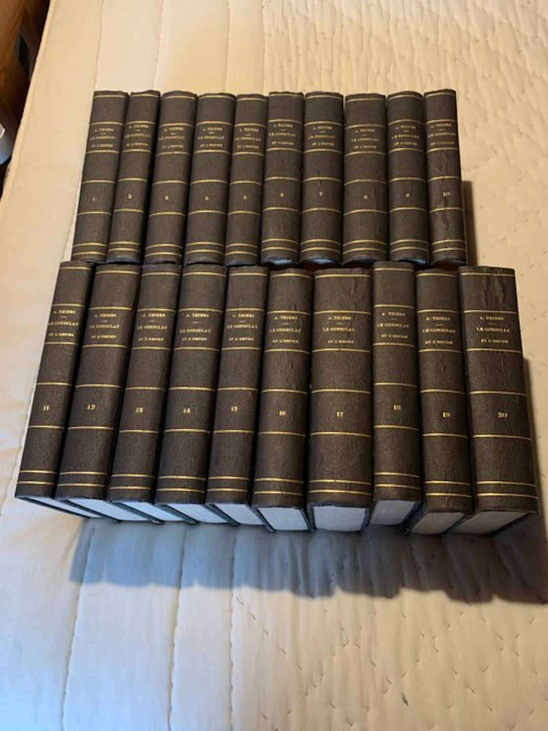 Adolphe Thiers - Histoire du Consulat et de l'Empire - 1845-1857