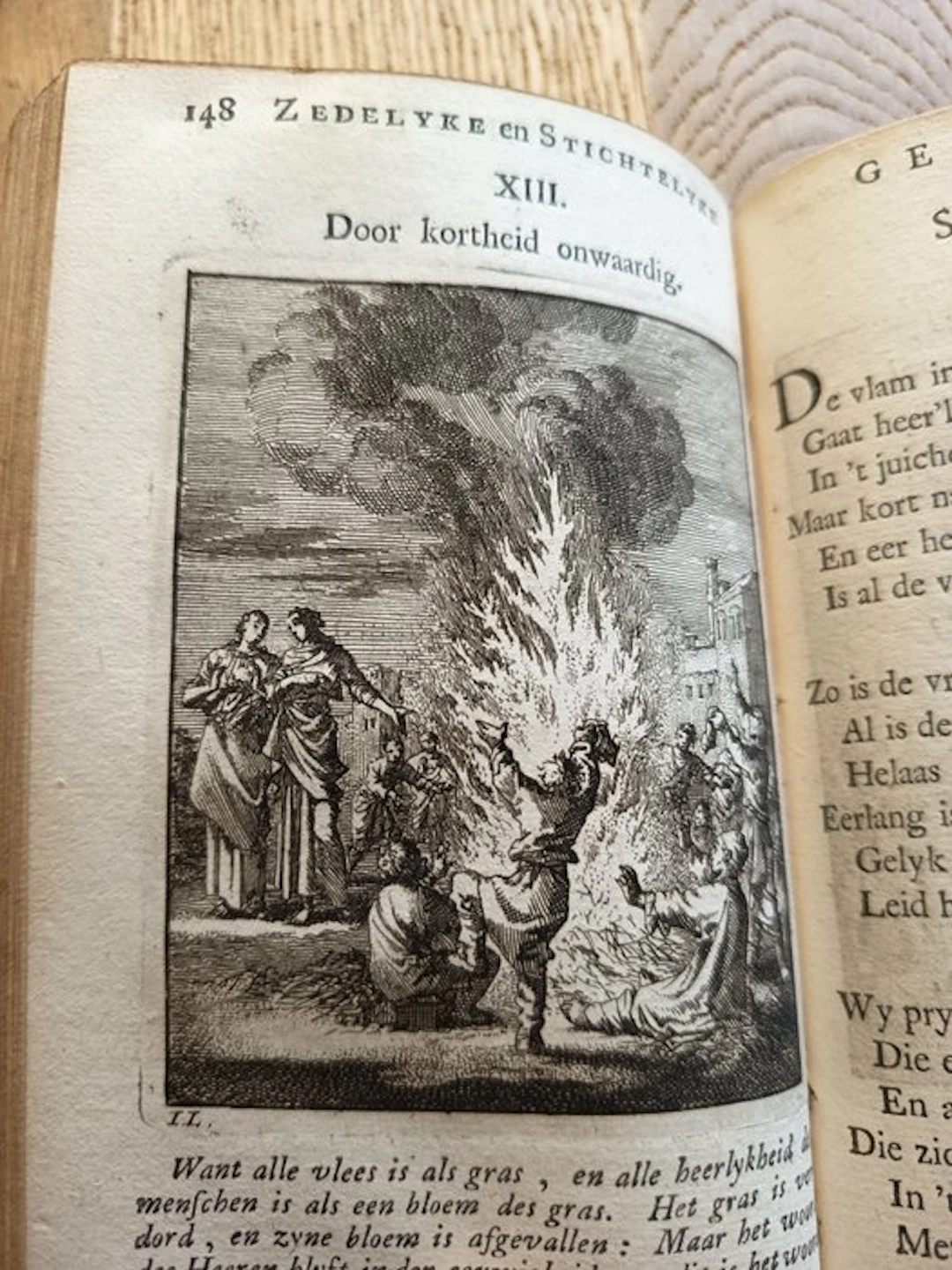 Jan Luiken - {EMBLEM-BOOK JAN LUYKEN] Zedelyke en...