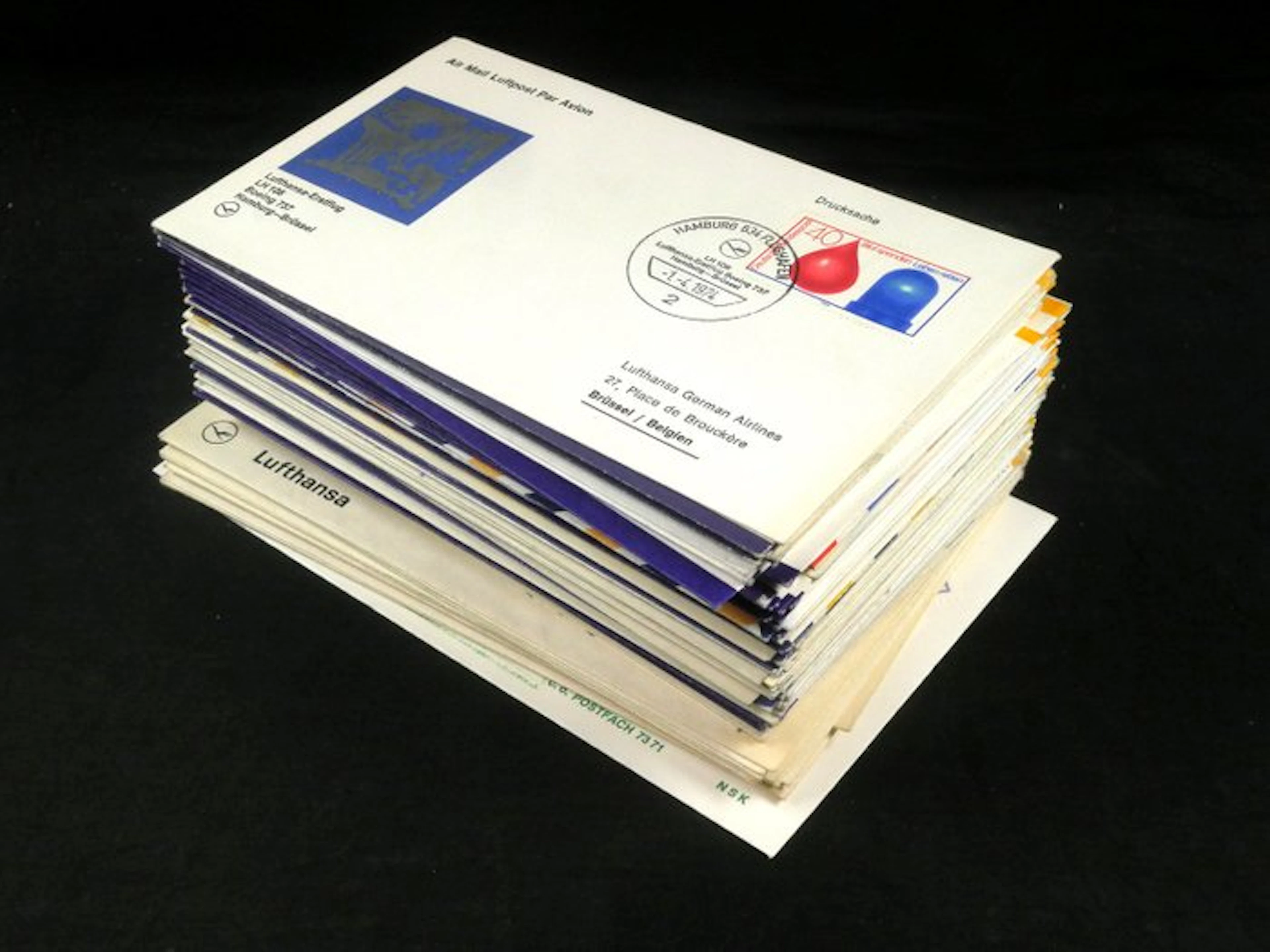 World - Aviation / First Flights: Documents from Germany...