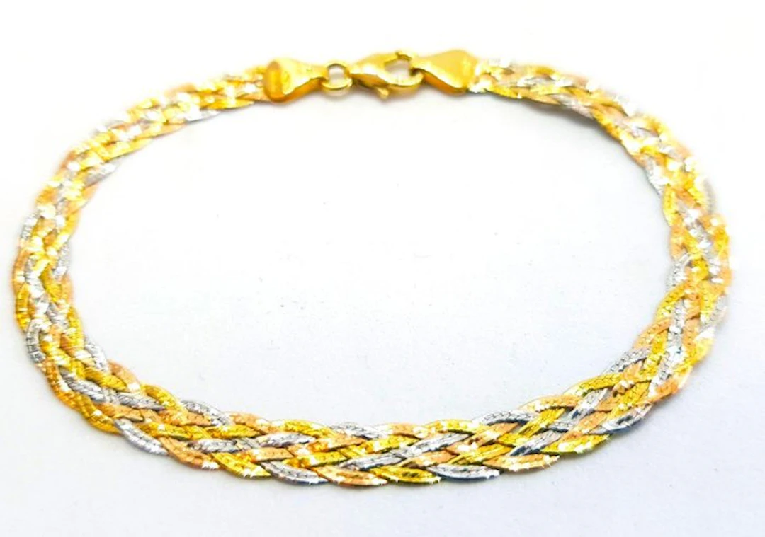 Vieri - Bangle - 18 kt. Yellow gold, White gold, Rose gold