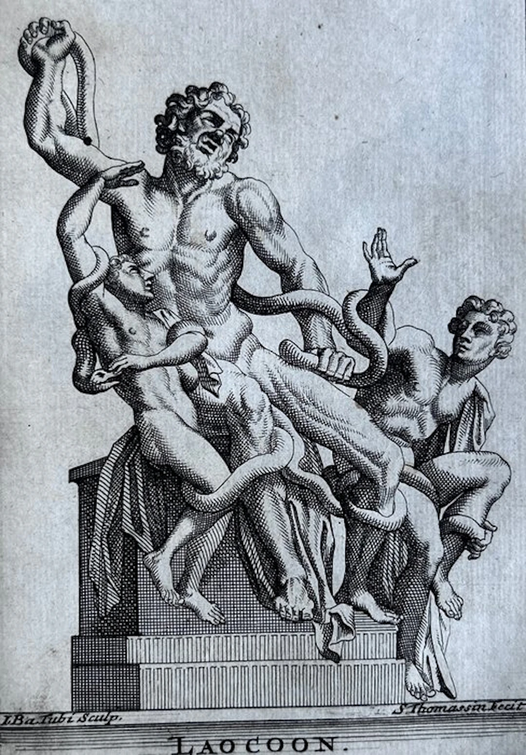 Simon Thomassin - Recueil des Figures, Groupes, Thermes, Fontaines