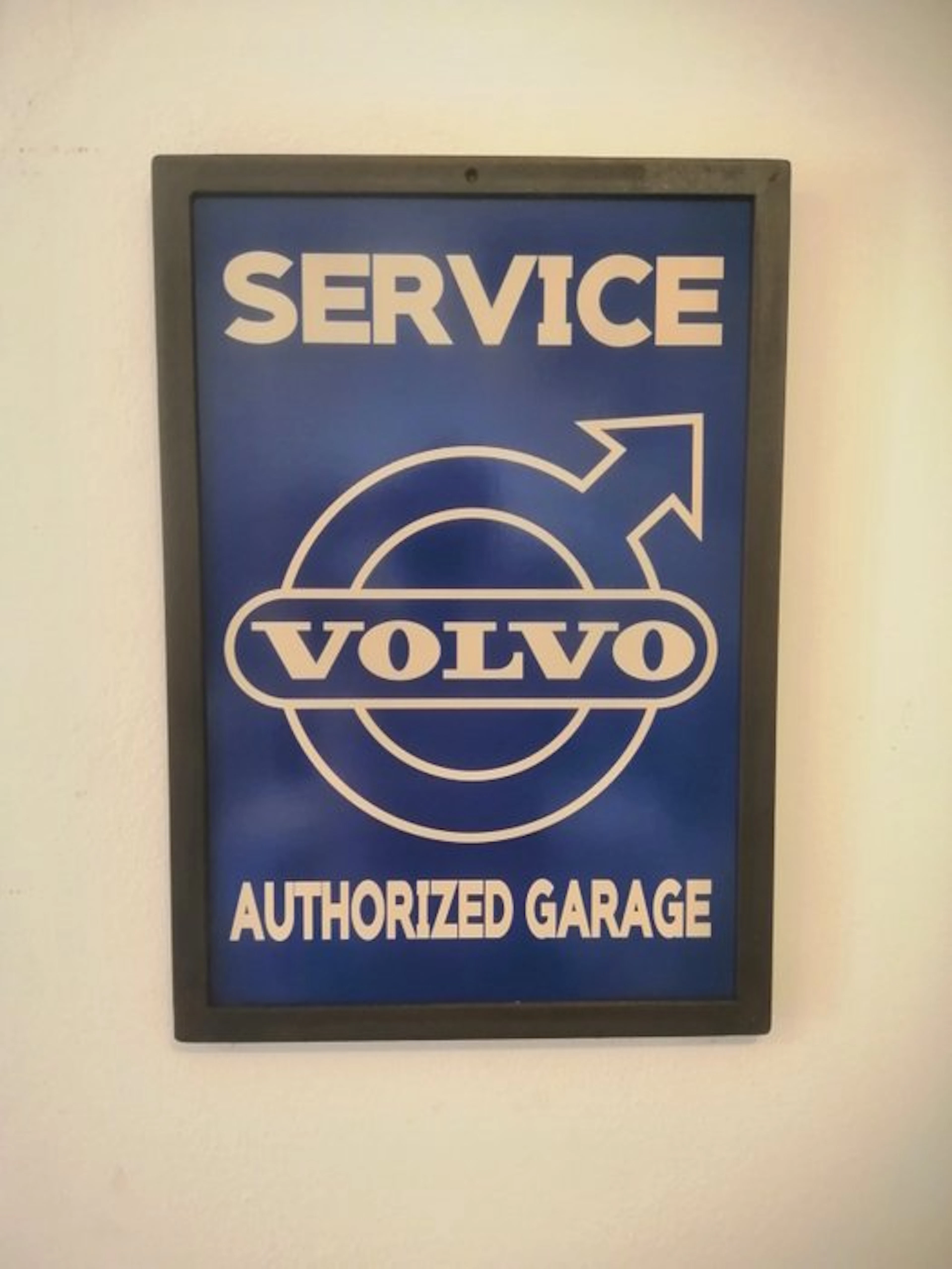 Volvo - Volvo Service Authorized Garage sign - Advertising sign - Metal