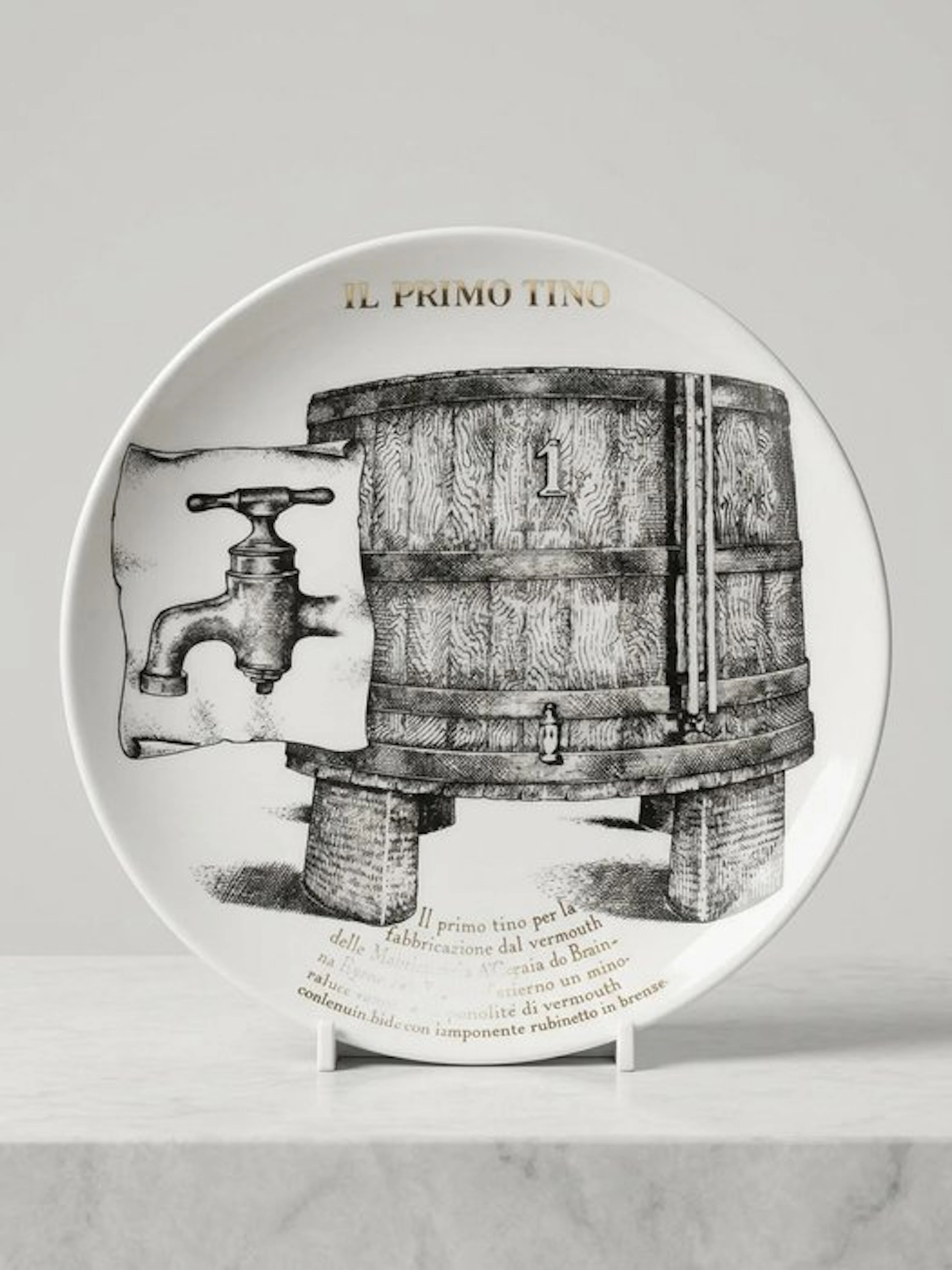 Fornasetti - Piero Fornasetti - Dish - Martini e Rossi...