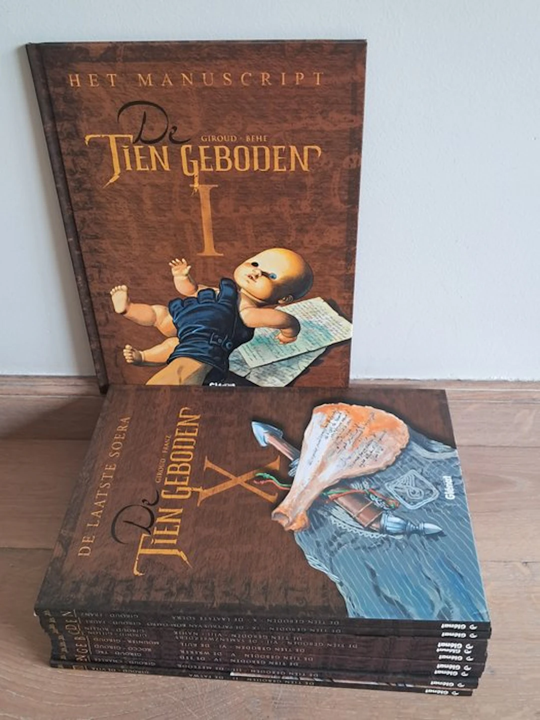 De Tien geboden - Complete reeks HC - 10 Album - First edition - 2001/2003