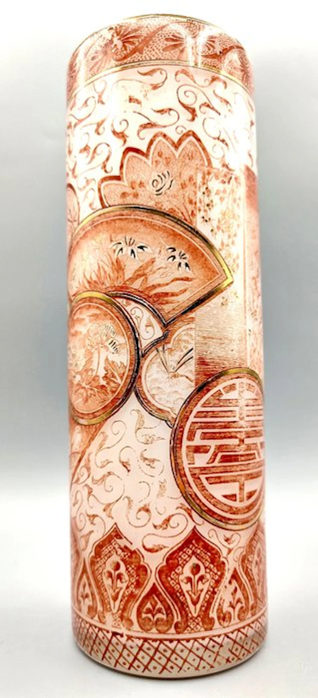 LEGRAS (1839-1916) - Vase - Art Nouveau vase 'Yokohama'...