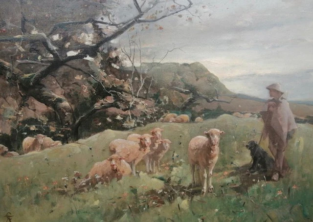 Theodore Claude Felix A Ligny (1798-1871) - Fontainebleau landscape